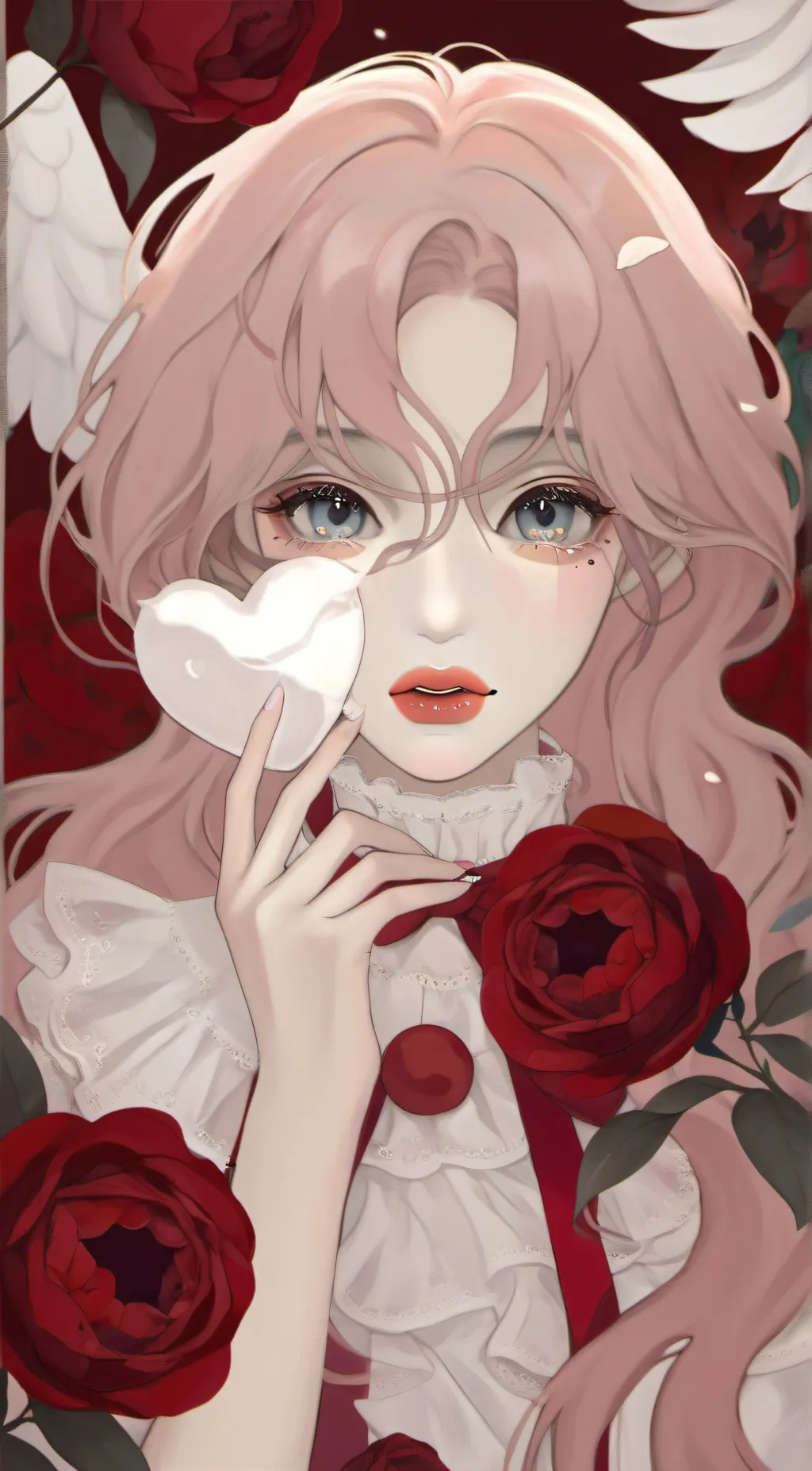 ai character: Valentine ❤️ background