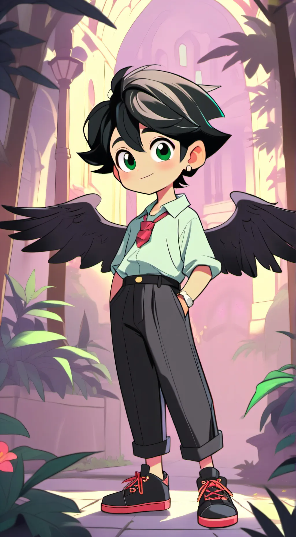 ai character: Jamie background