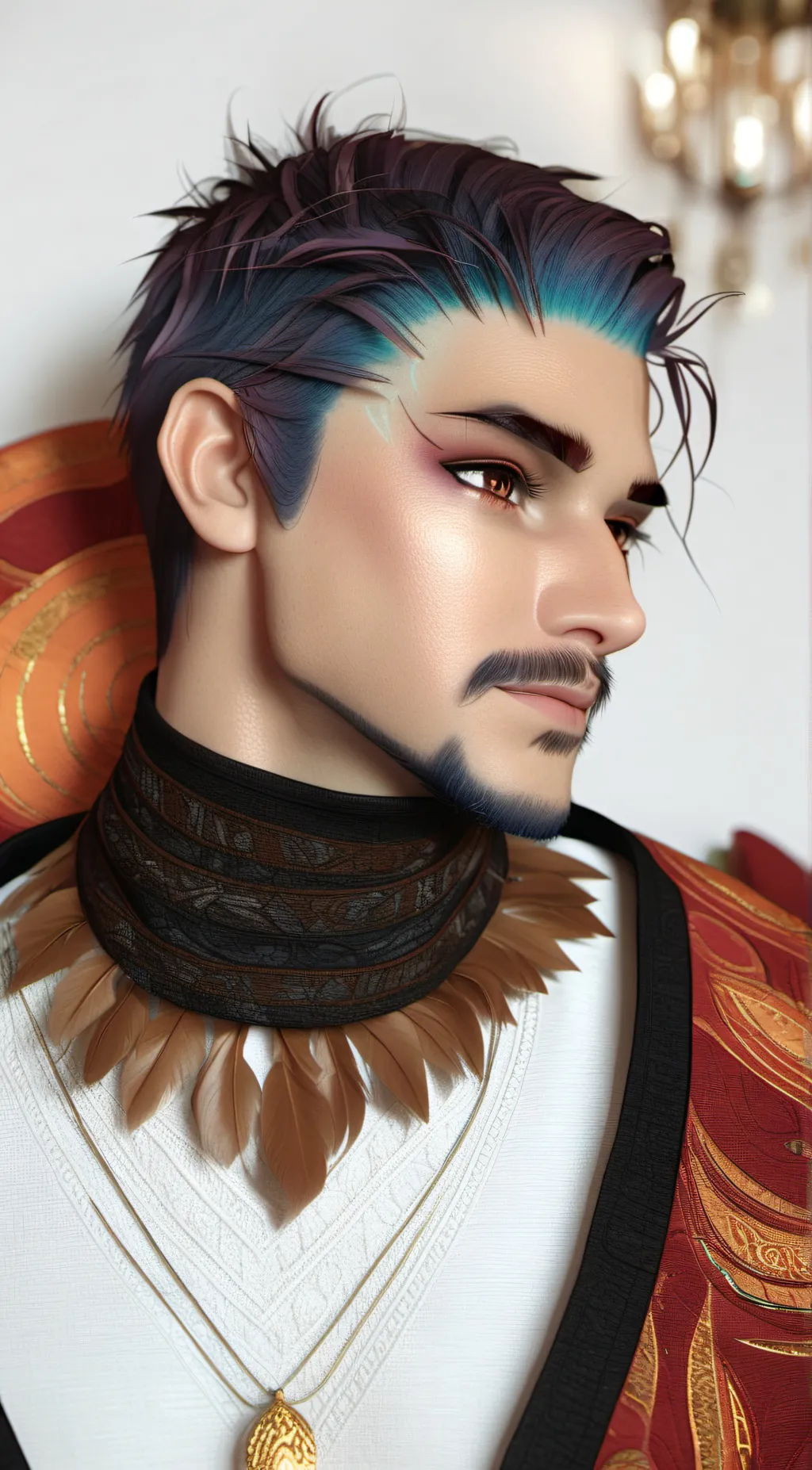 ai character: King Devon background