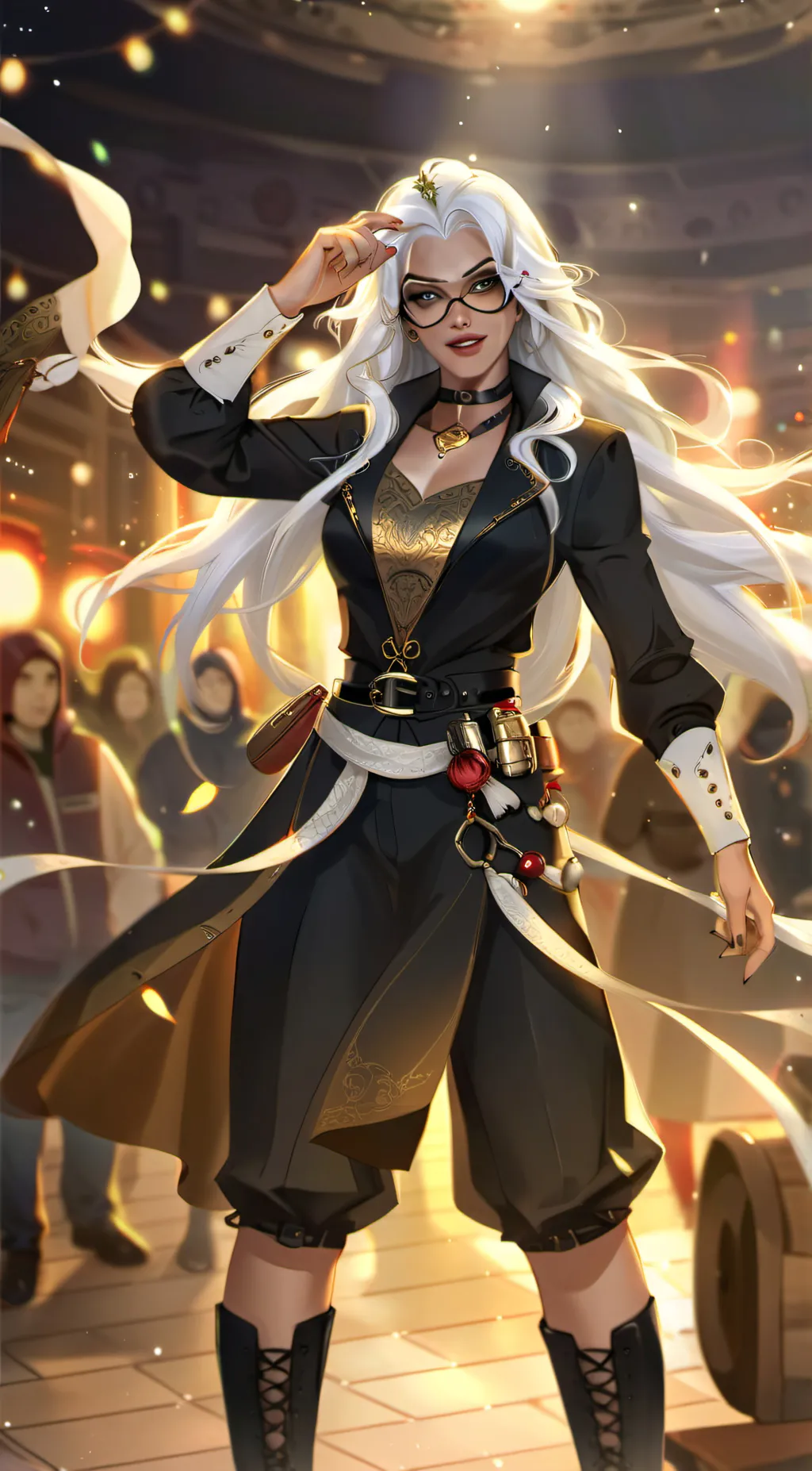 ai character: Danielle Vee background