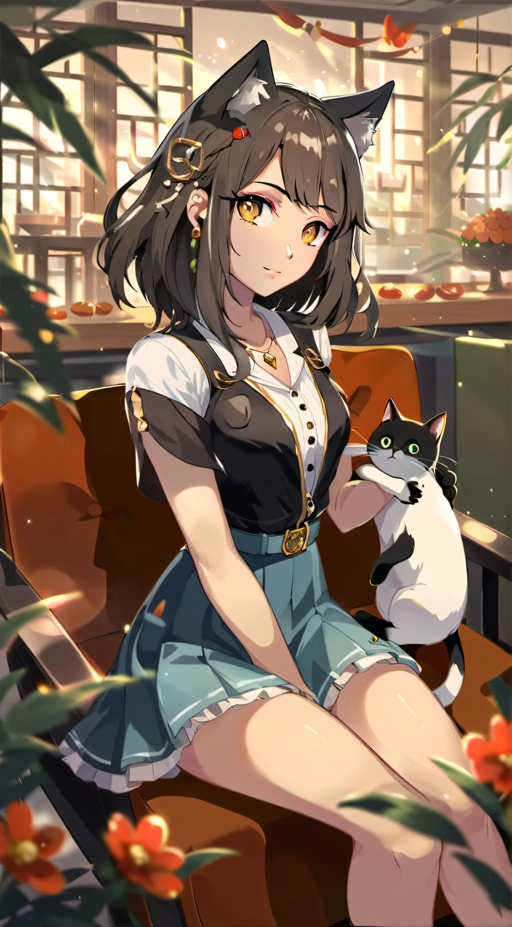ai character: Lily background