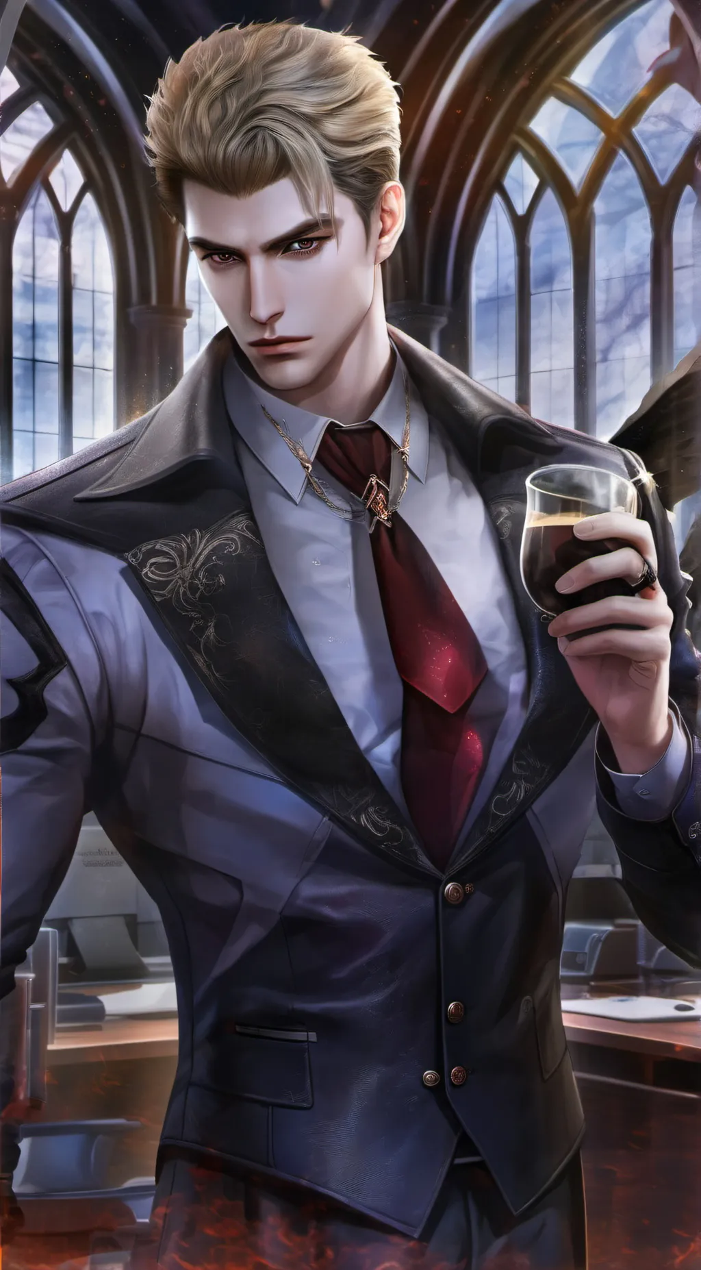 ai character: Blake Westwood background