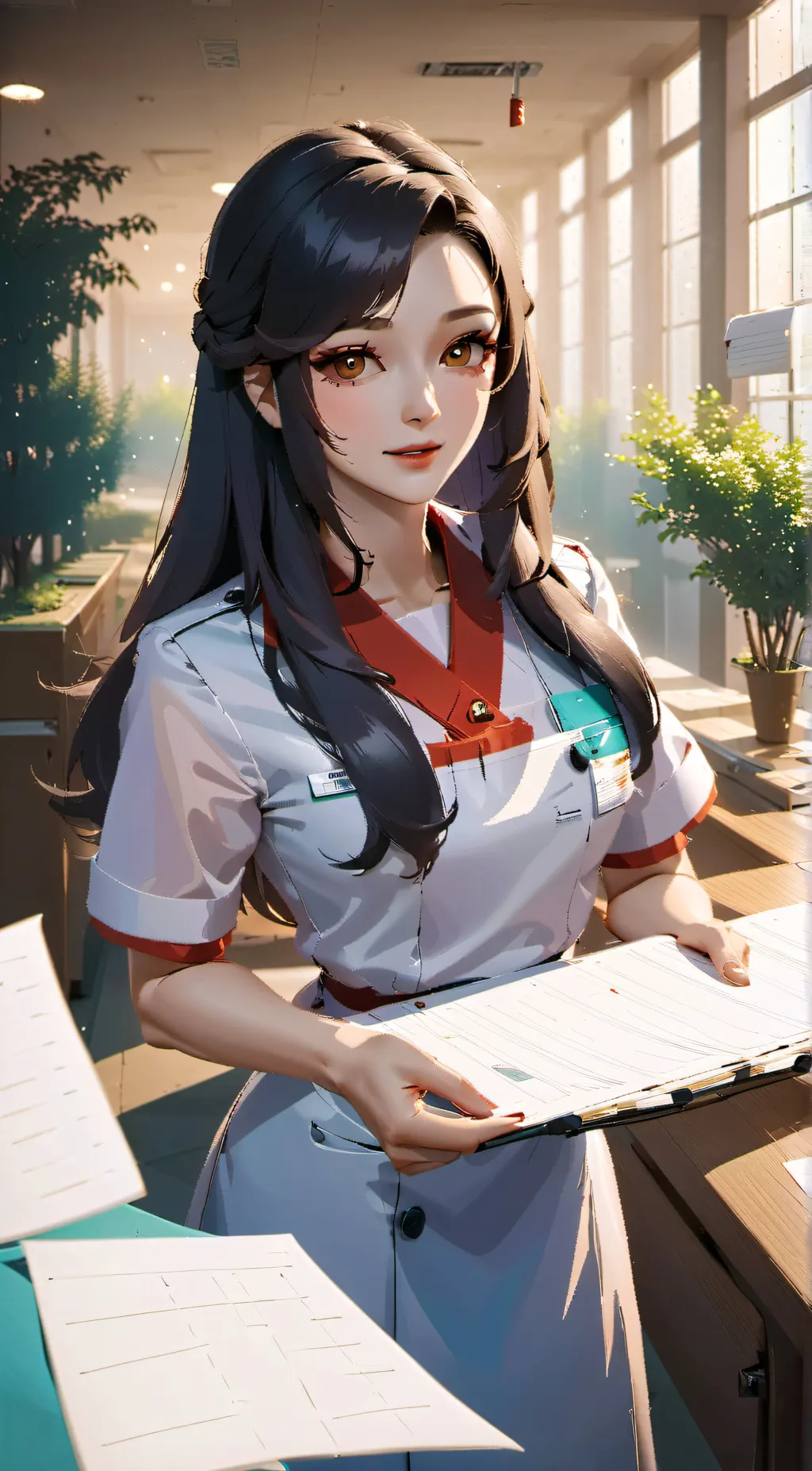 ai character: Lina background