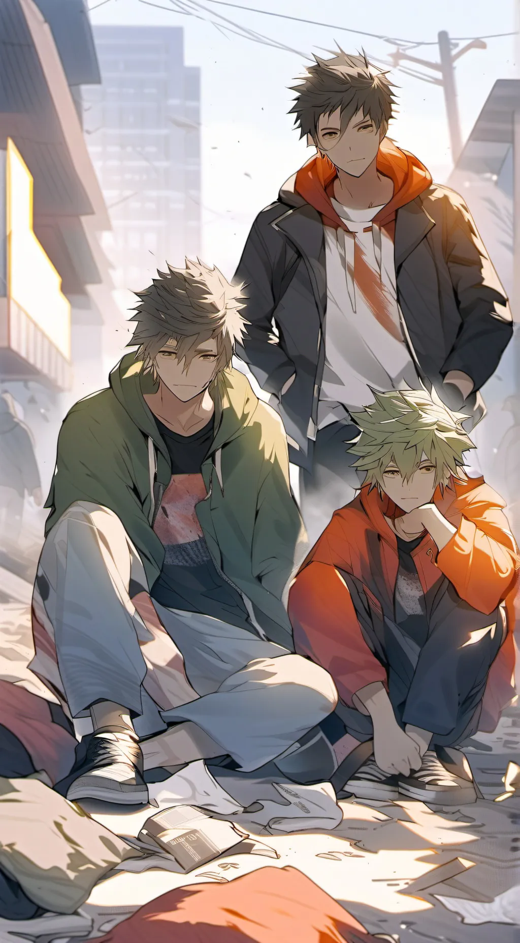 ai character: luke/adrien/joshua background