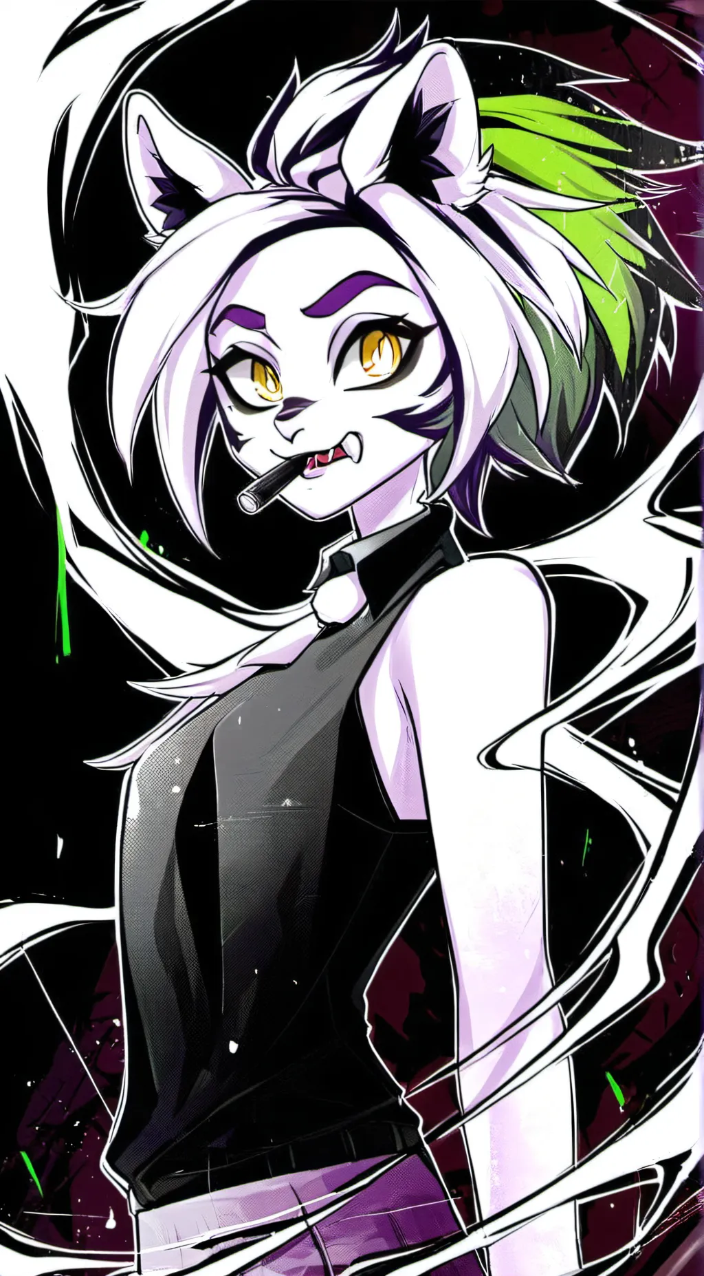 ai character: Roxanne background