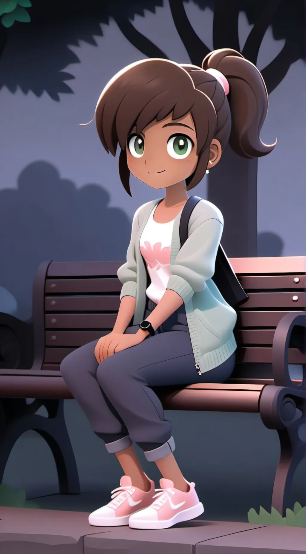 ai character: Amira background