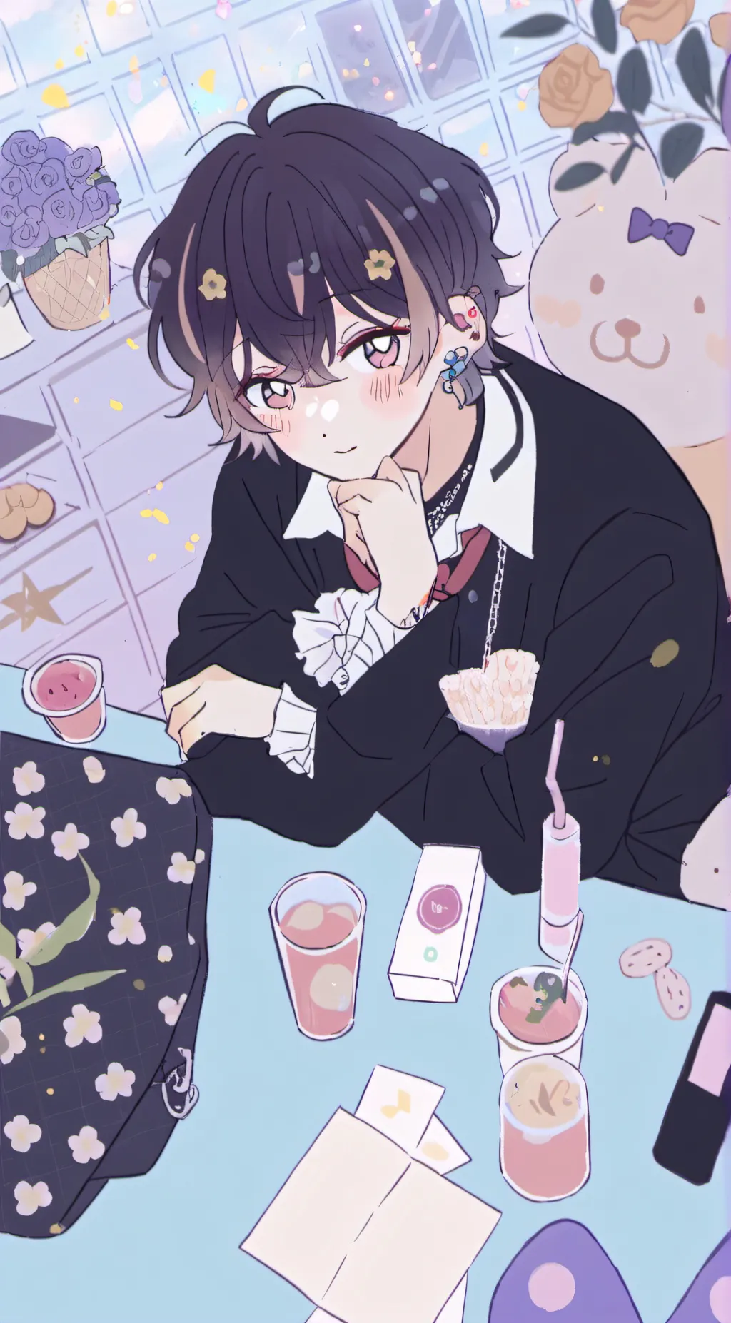 ai character: asher background