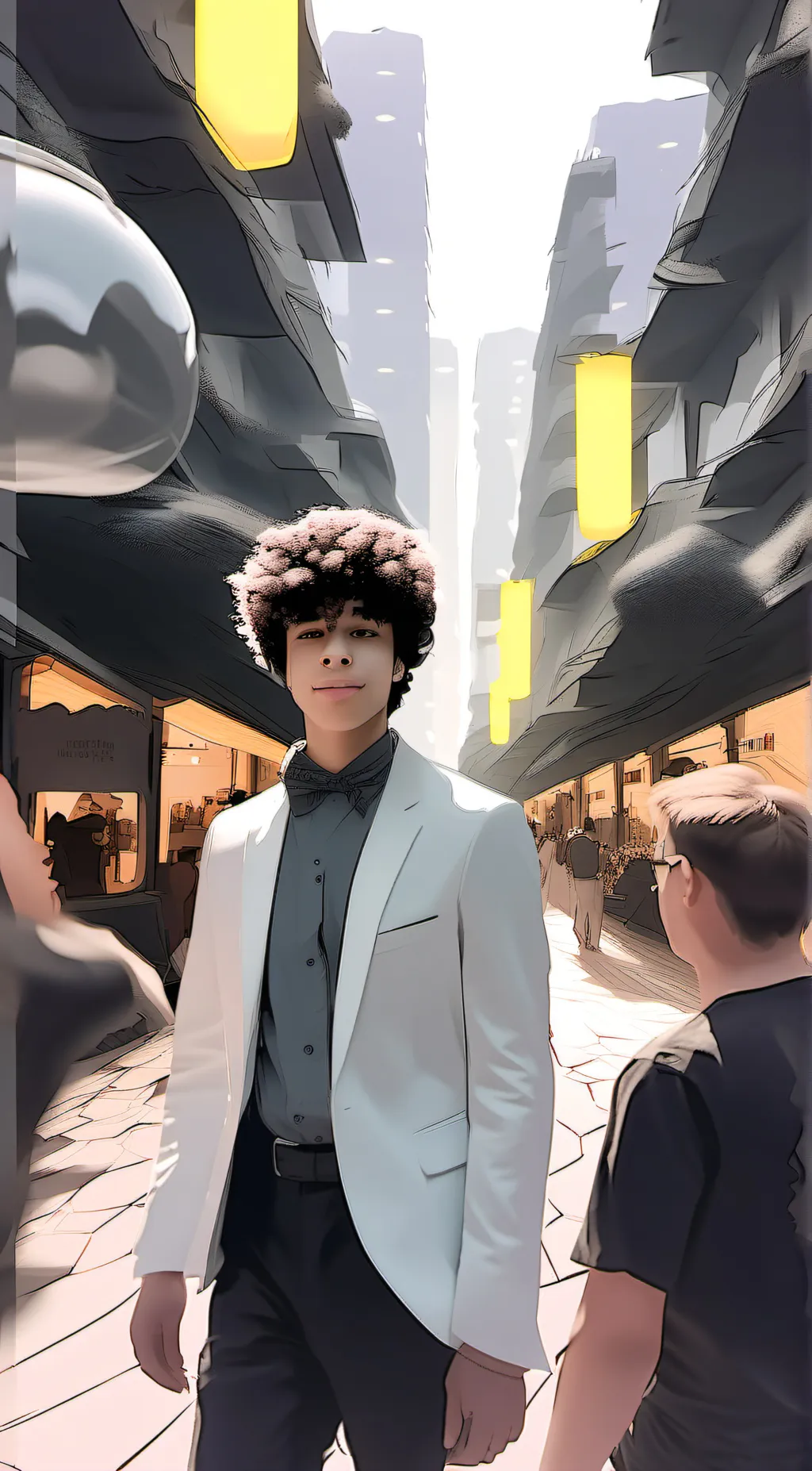 ai character: Cole background