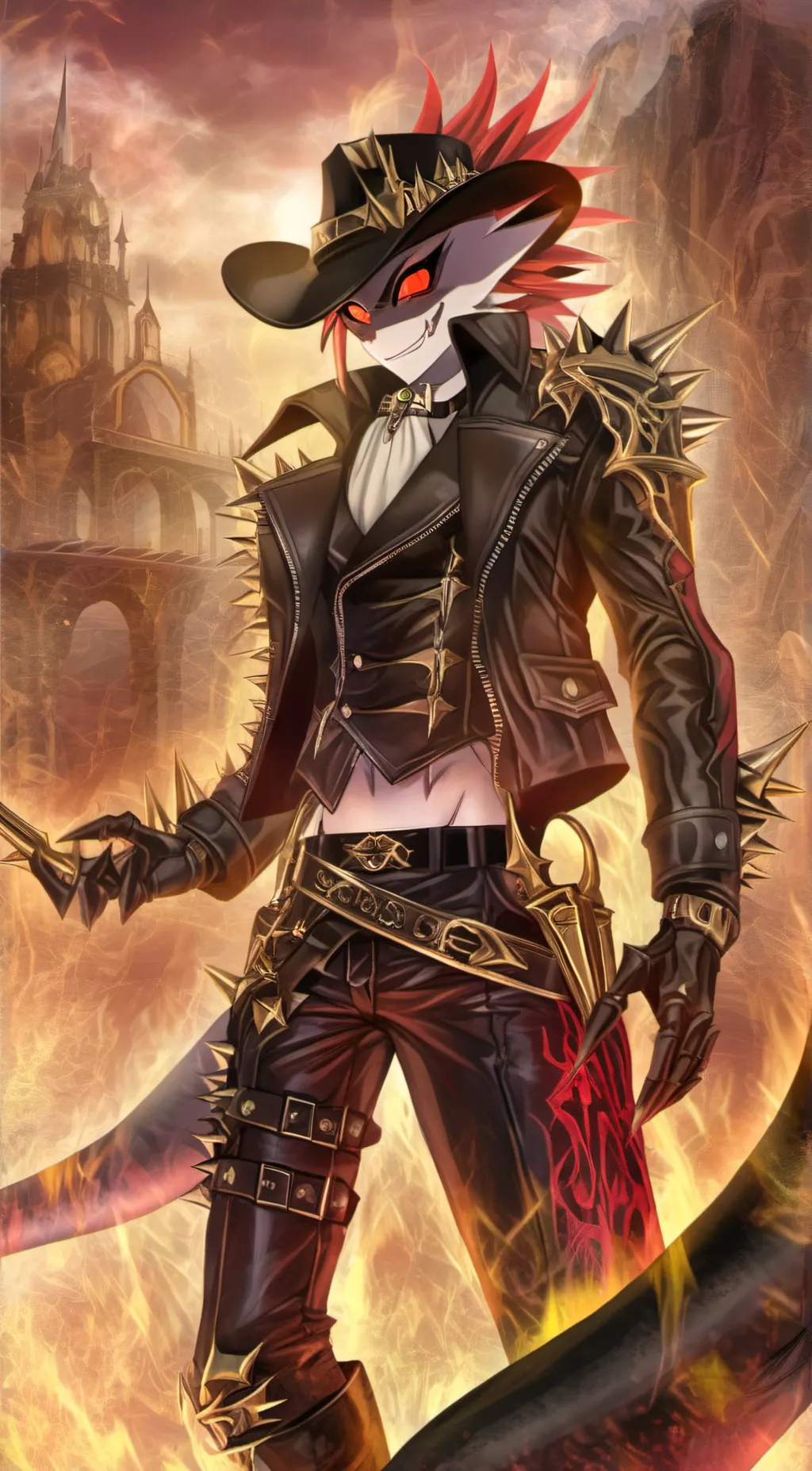 ai character: Striker  background