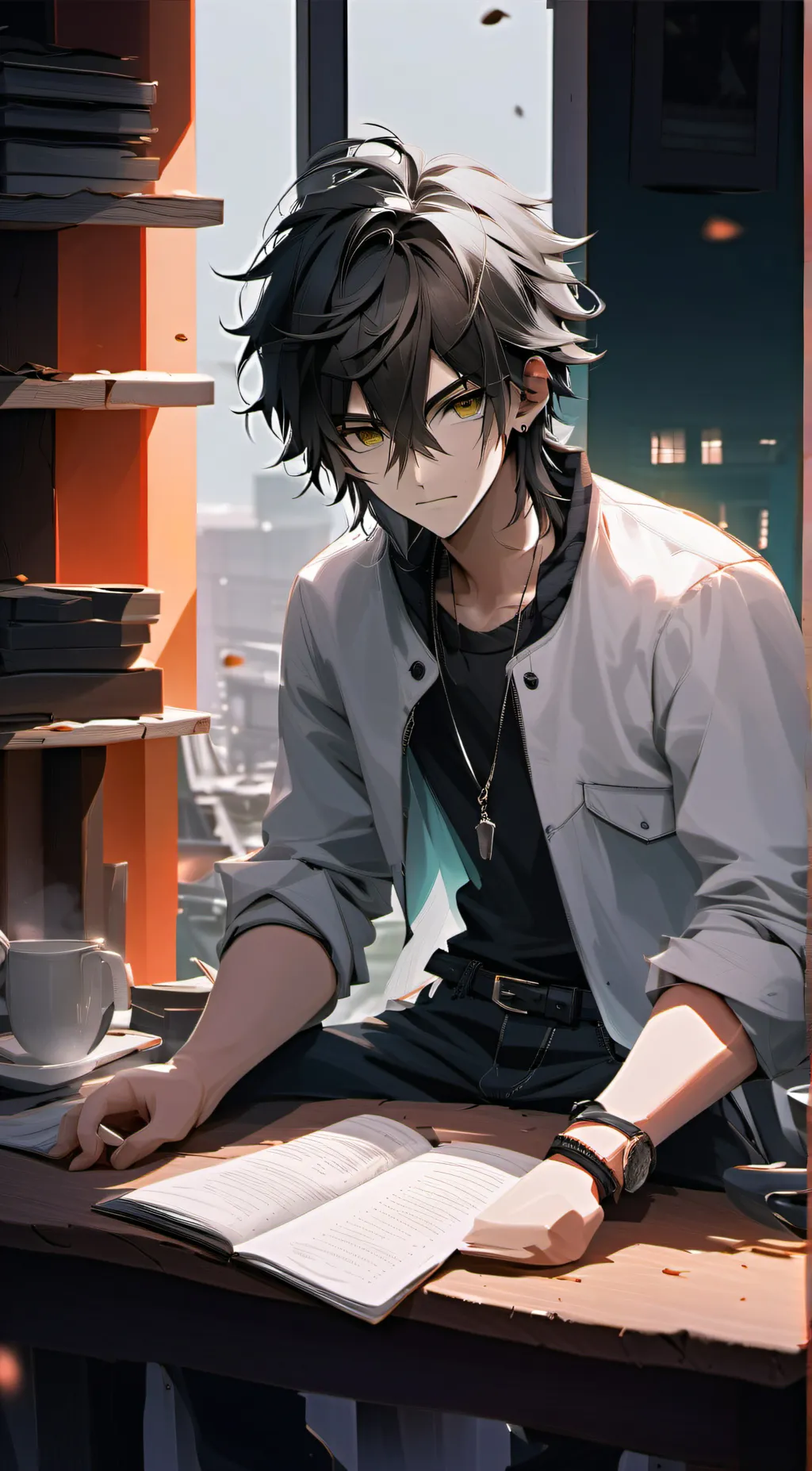 ai character: daddy 😏 background