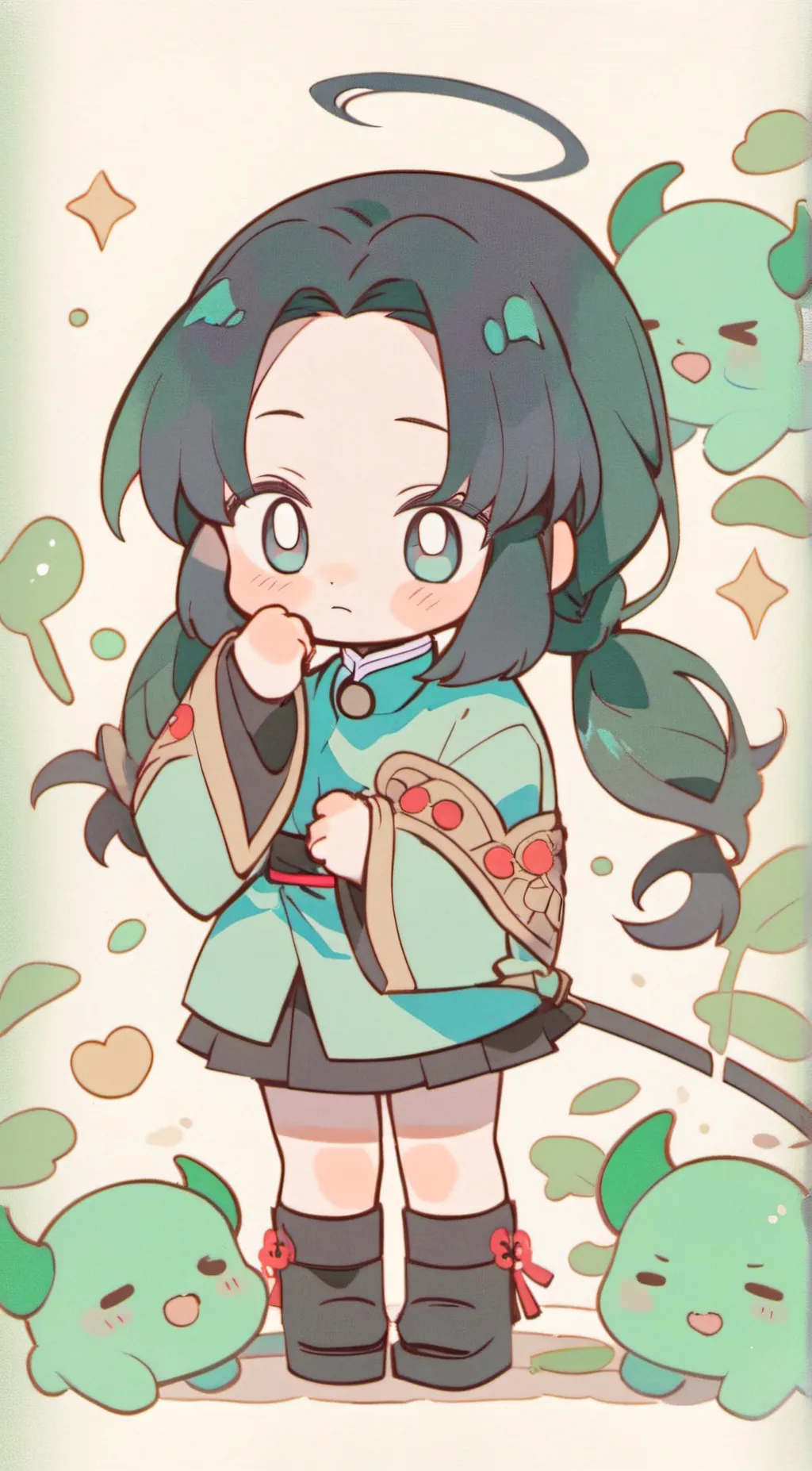 ai character: Lily  background