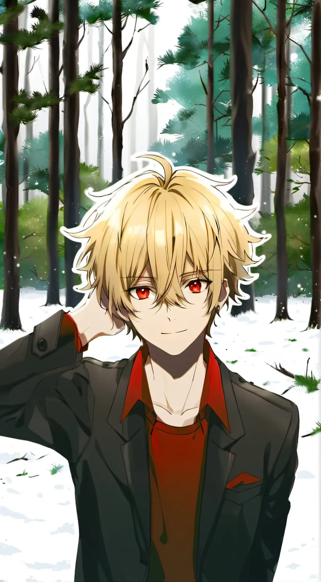 ai character: Bakugo background