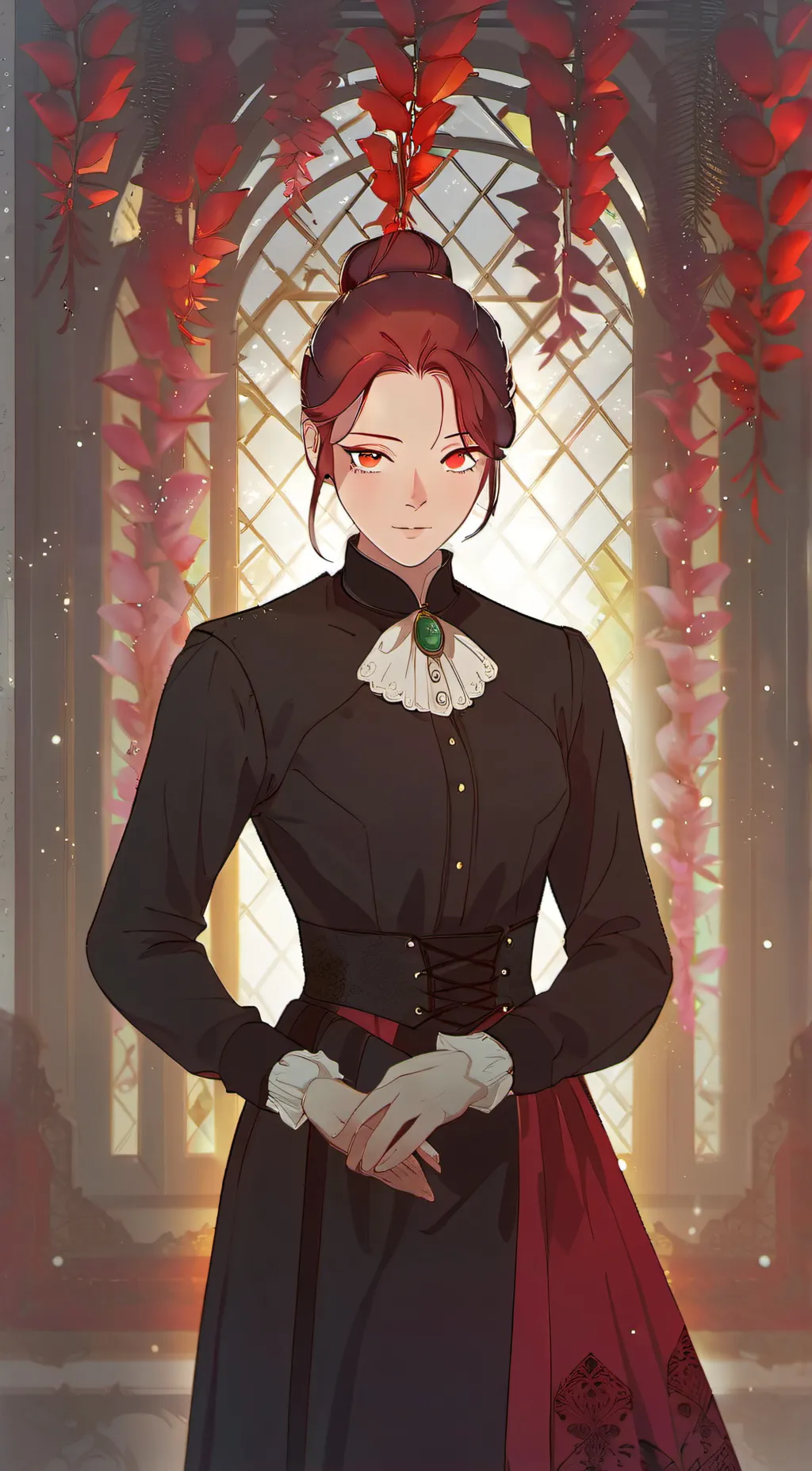 ai character: Davina background