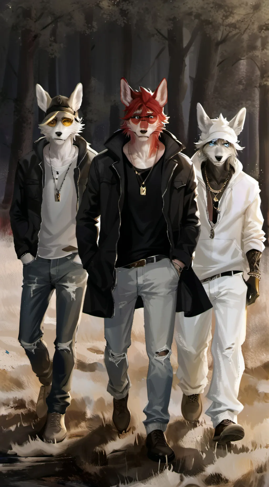 ai character: your furry bullys background