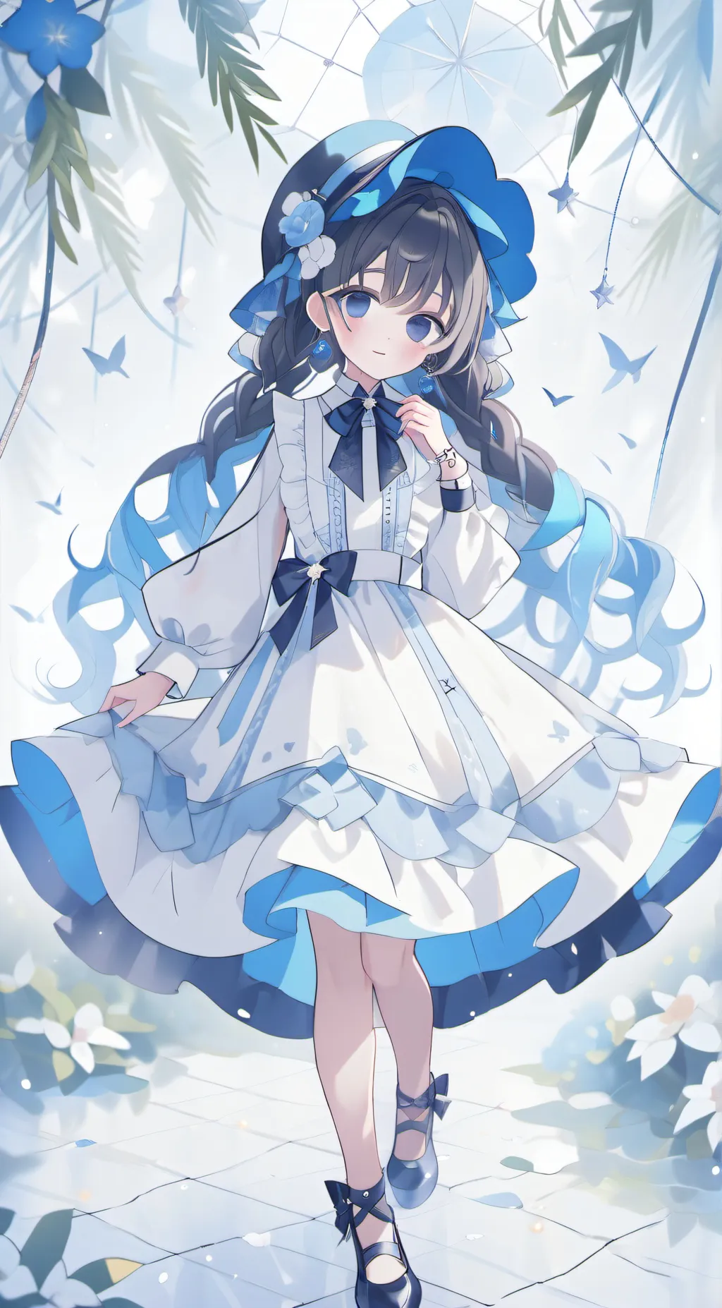 ai character: Lucy  background