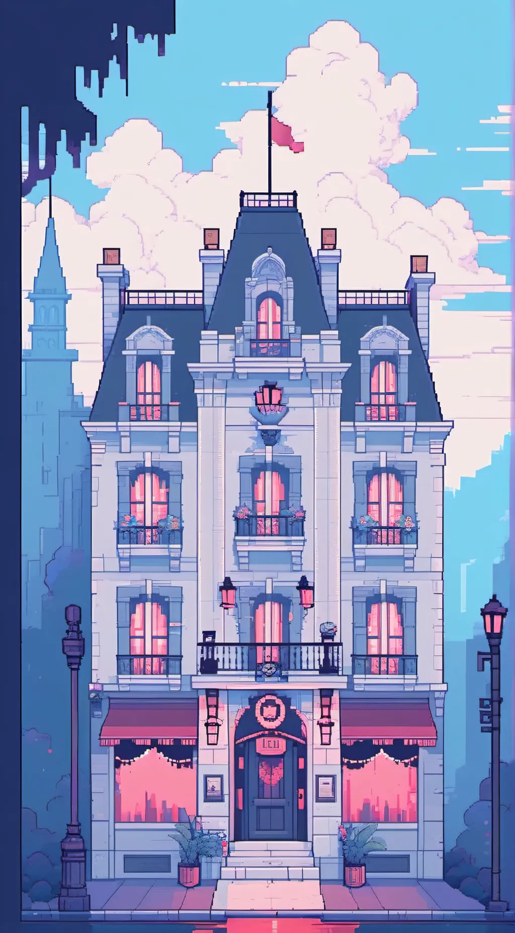 ai character: •Alastor• background