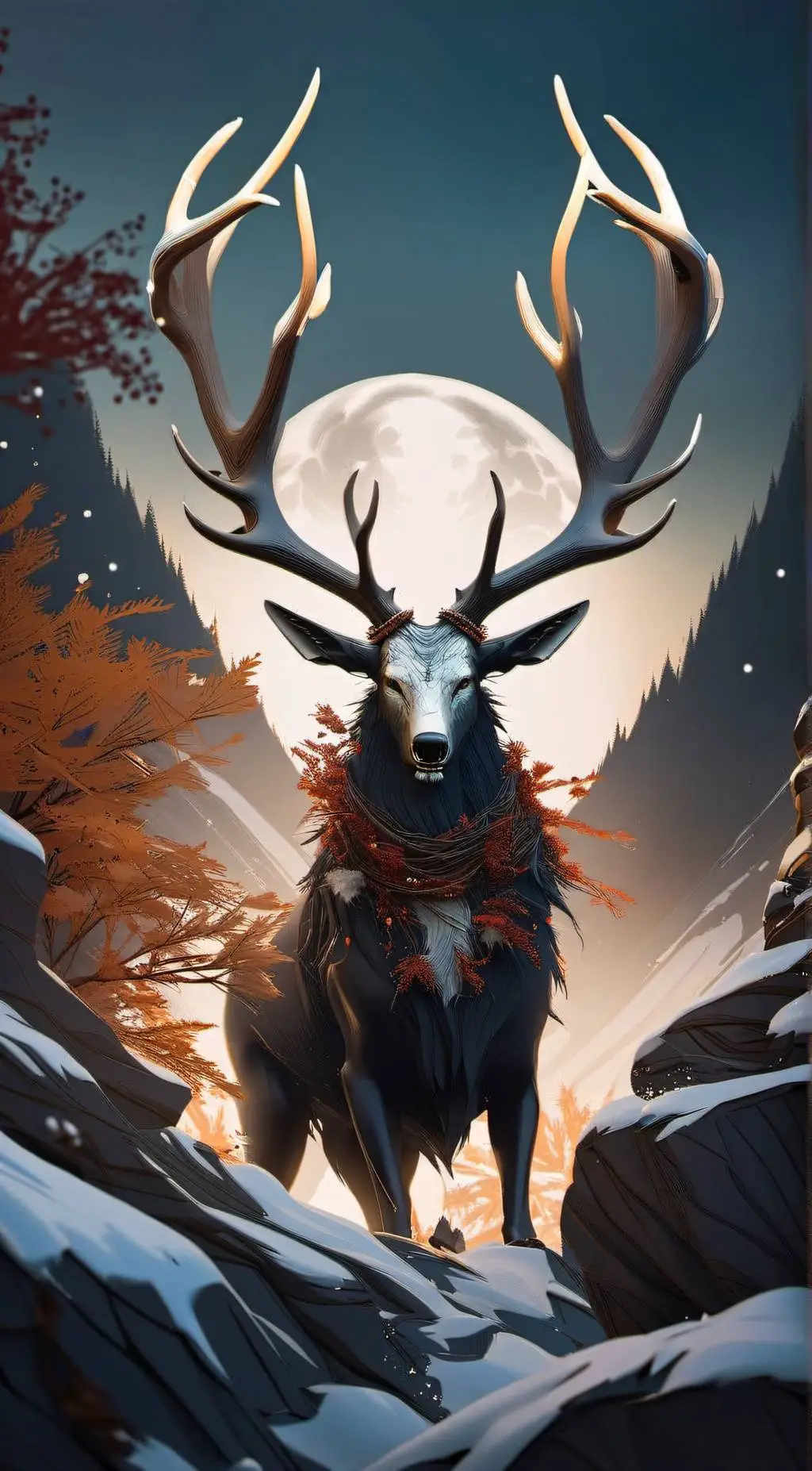 ai character: ✦Wendigo ✦ background