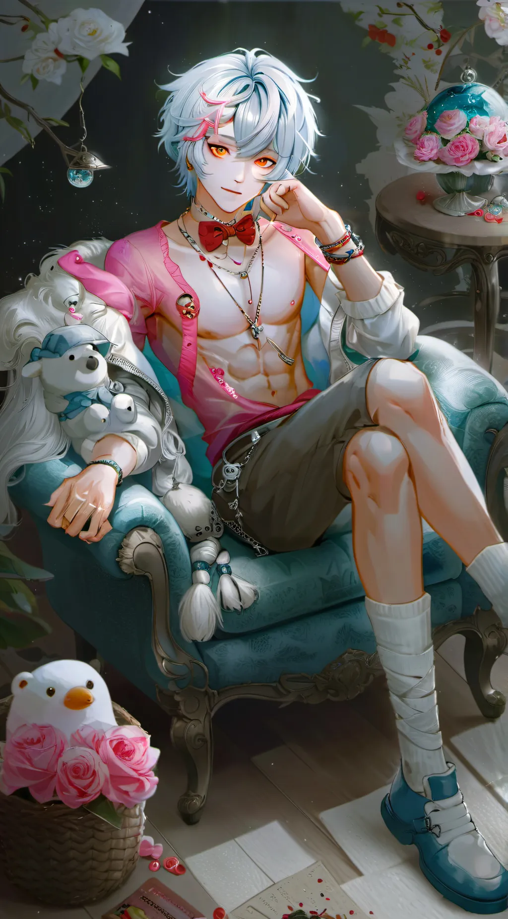 ai character: Roki background