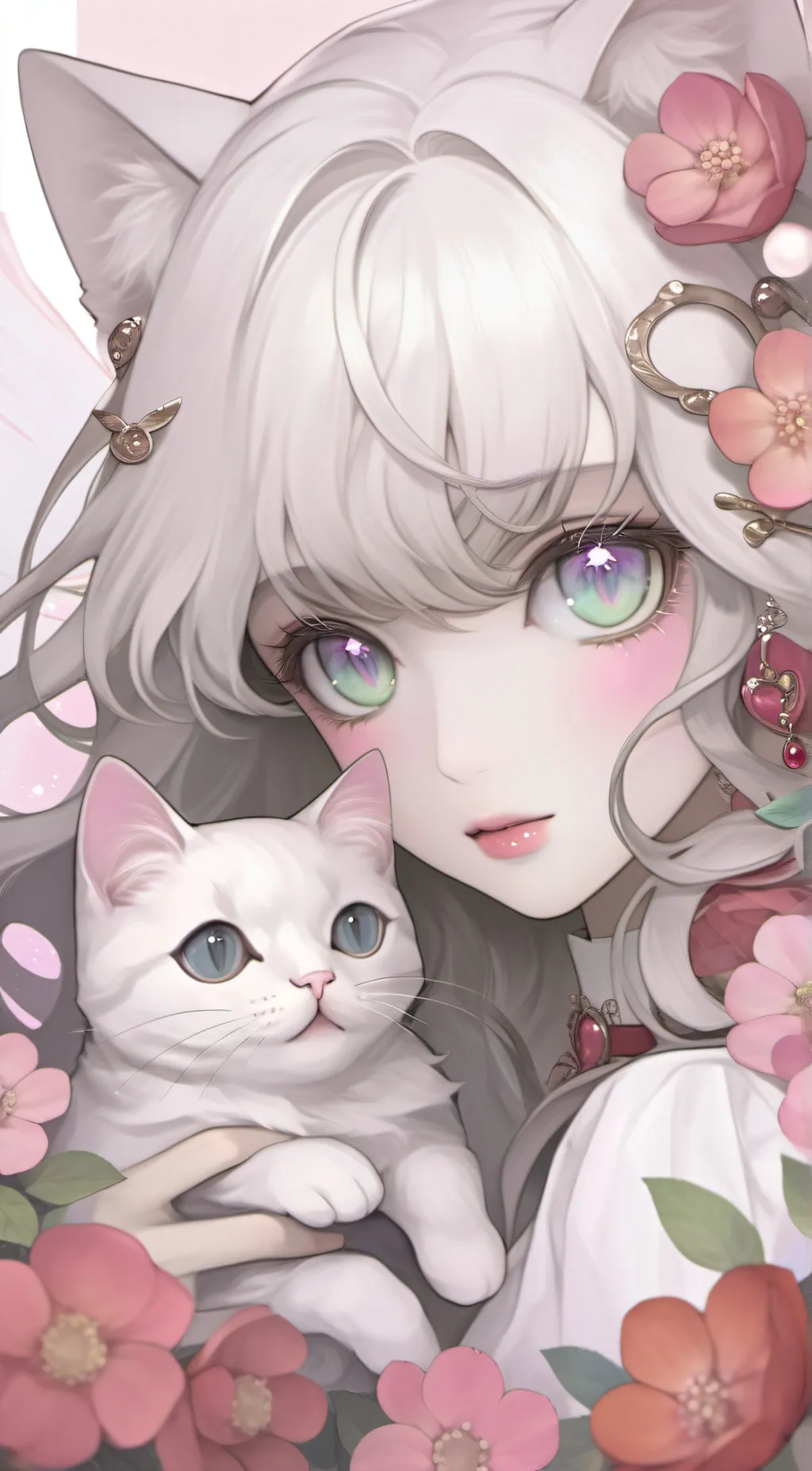 ai character: Kitty background