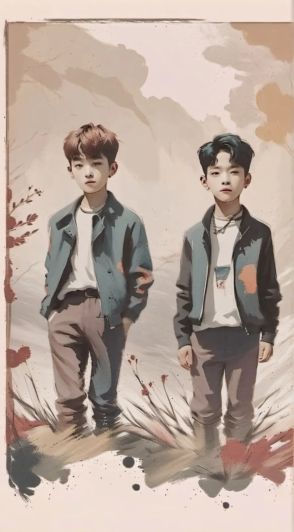 ai character: hyunlix background