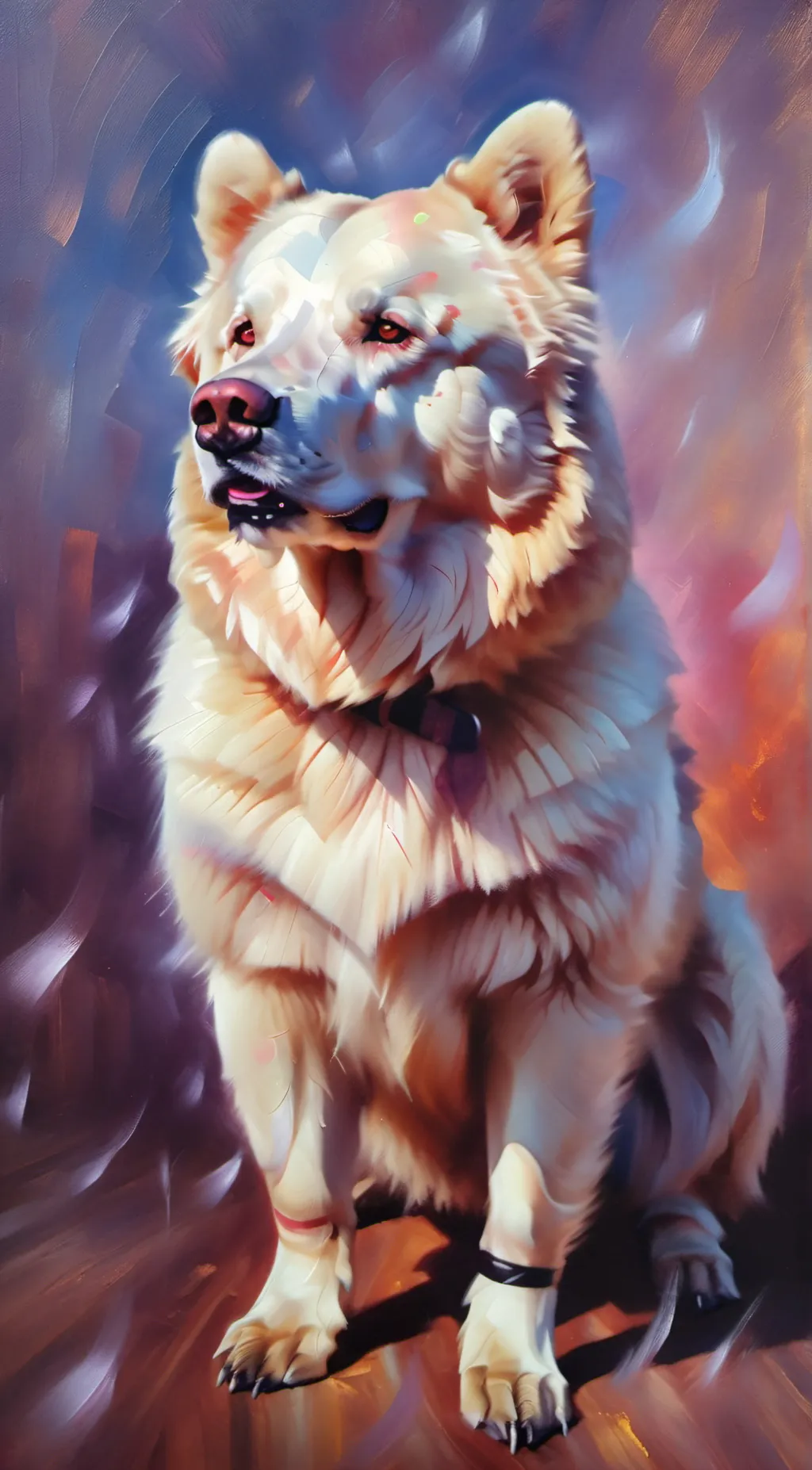 ai character: Bear background