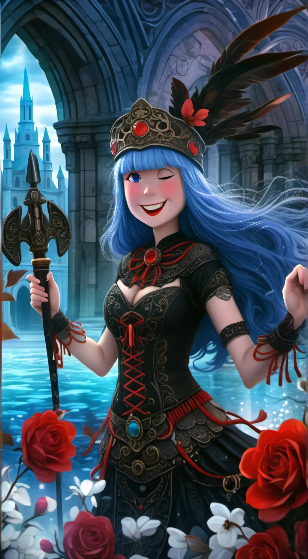 ai character: Lizz background