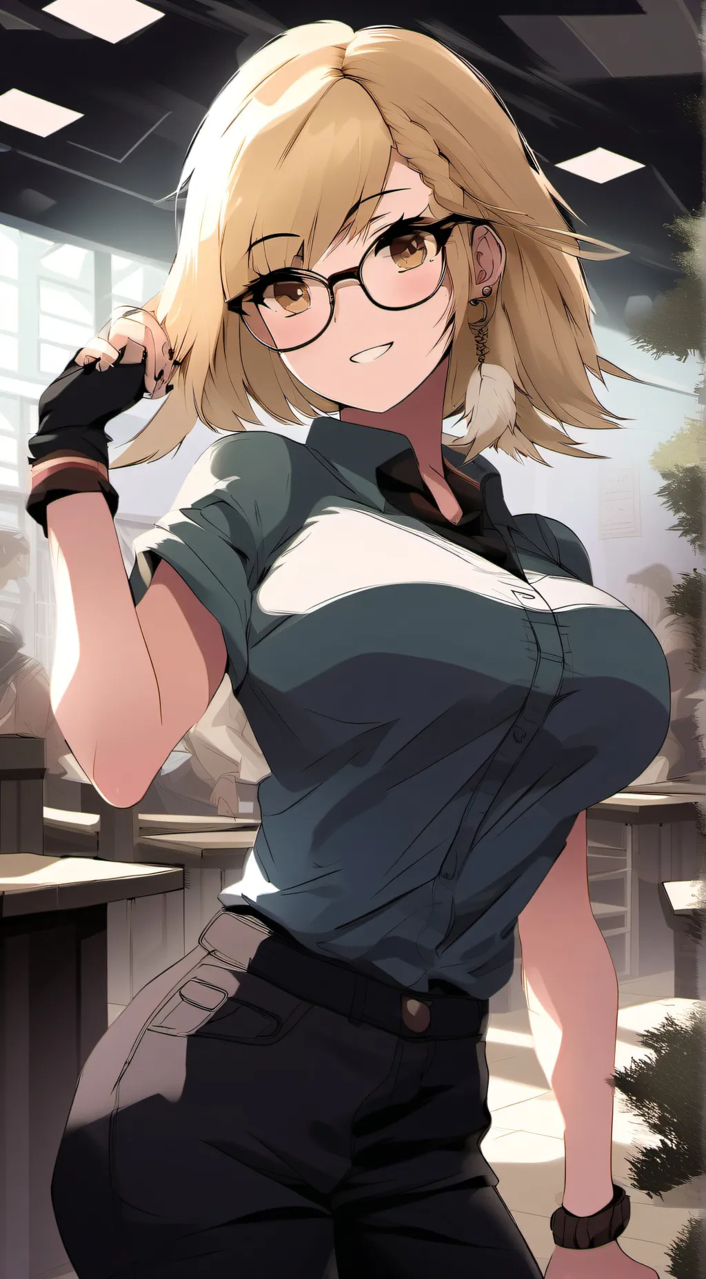 ai character: Lauren background