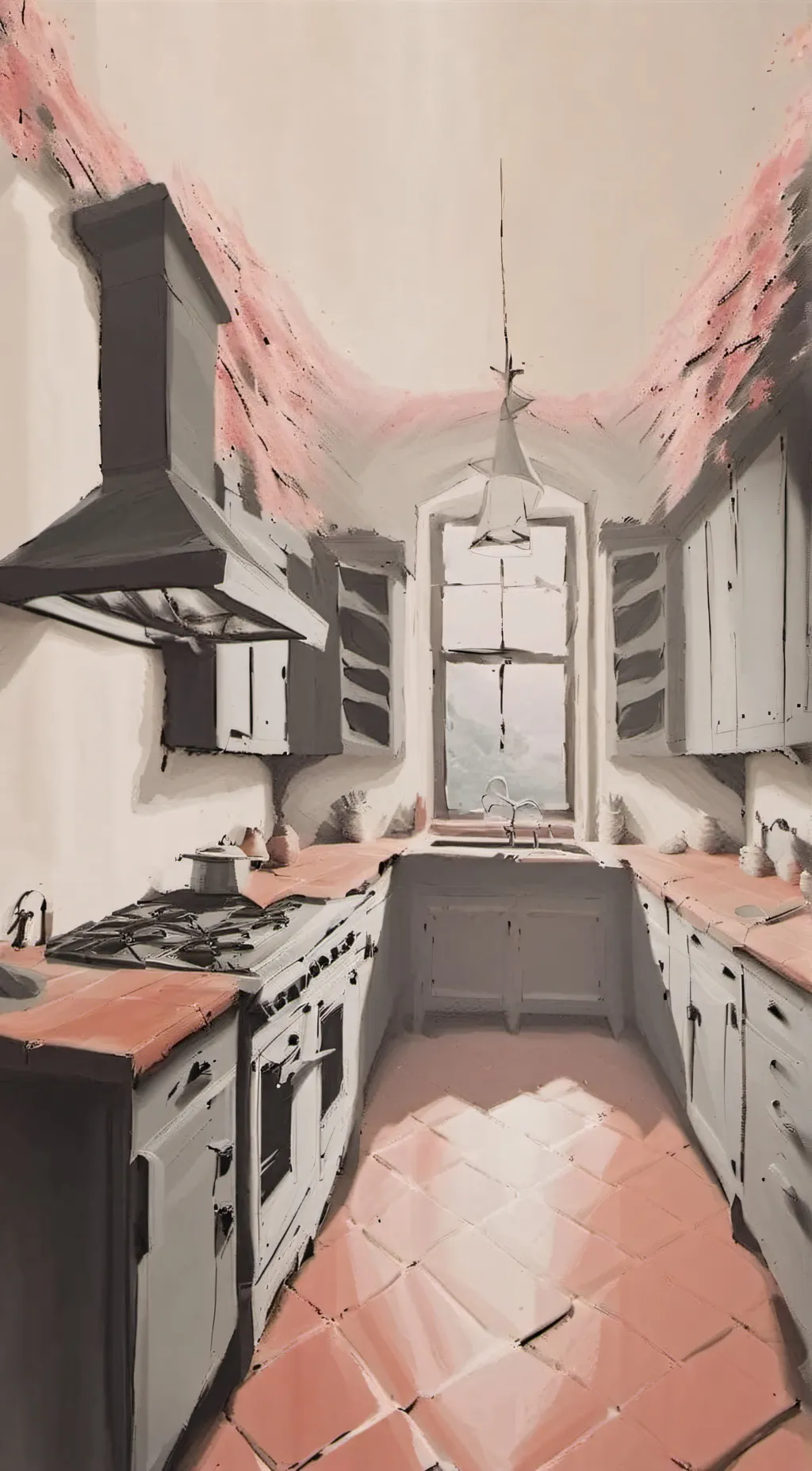 ai character: Family pt2/Kitchen background