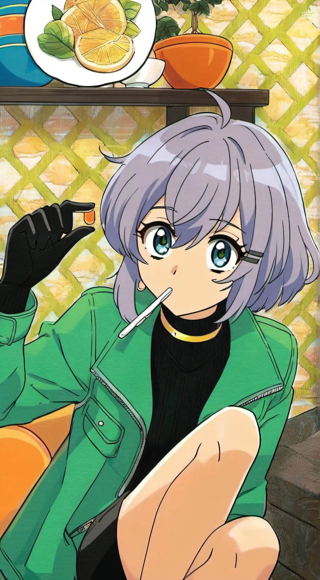 ai character: Mandy background