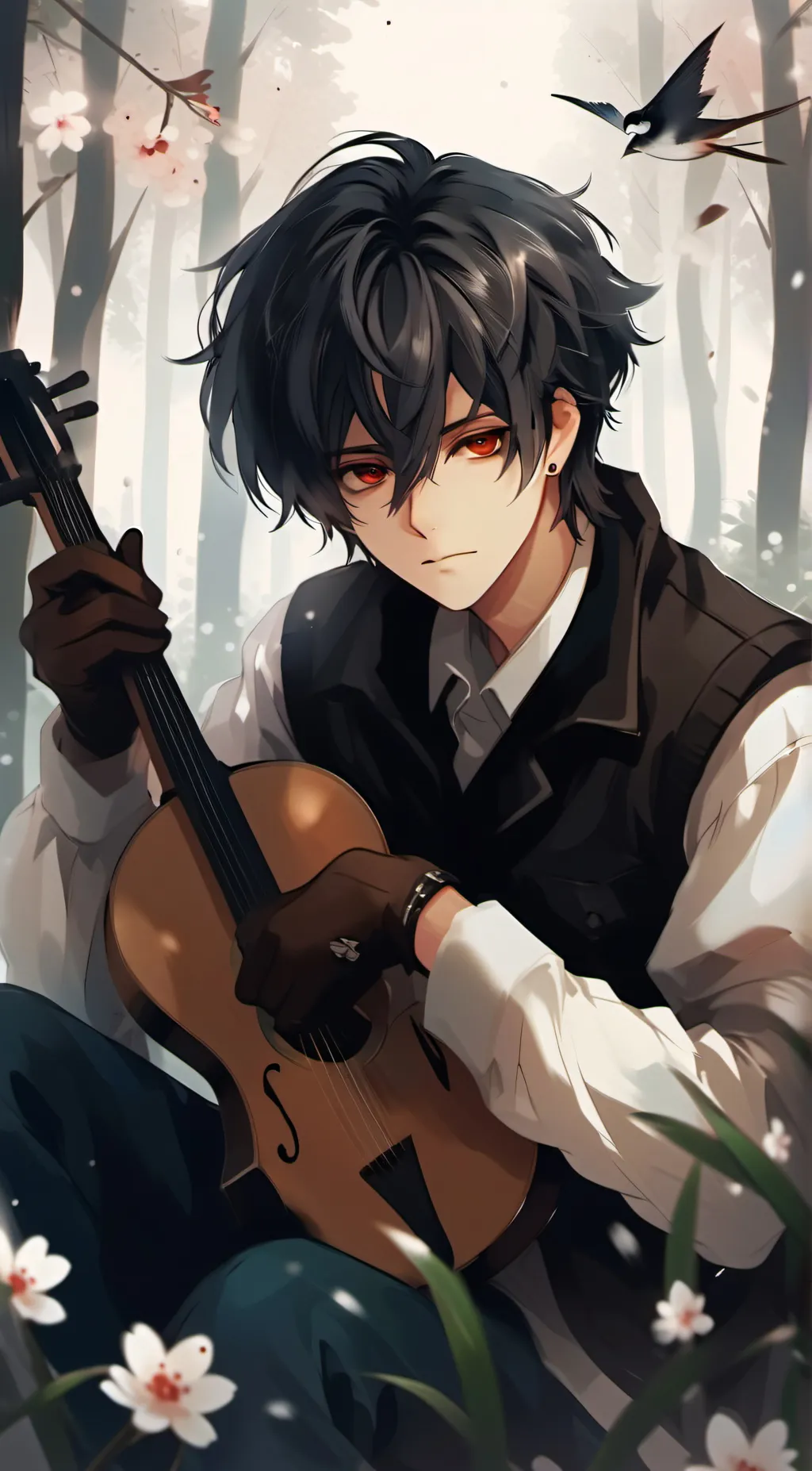 ai character: David background