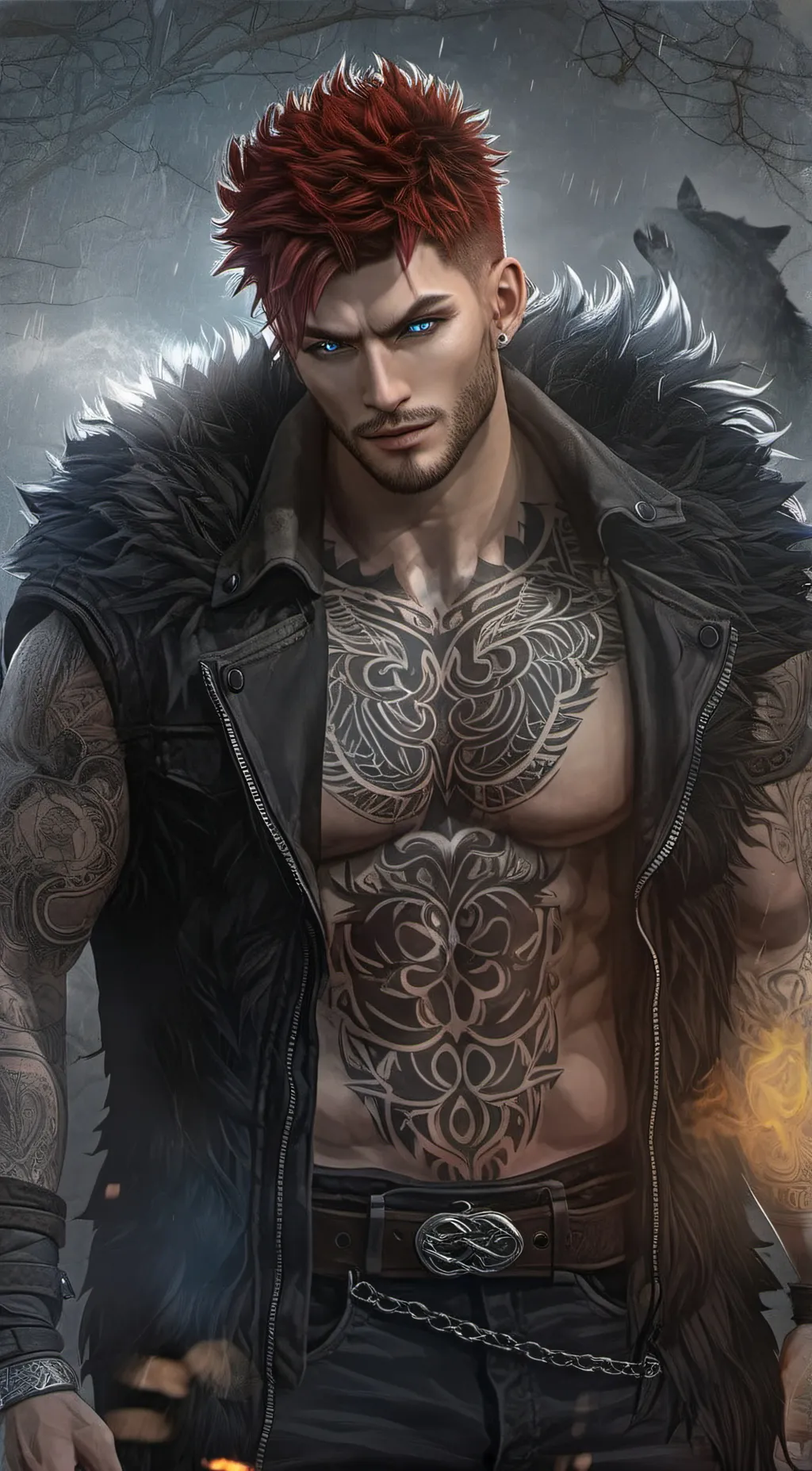 ai character: Serverus Axel background