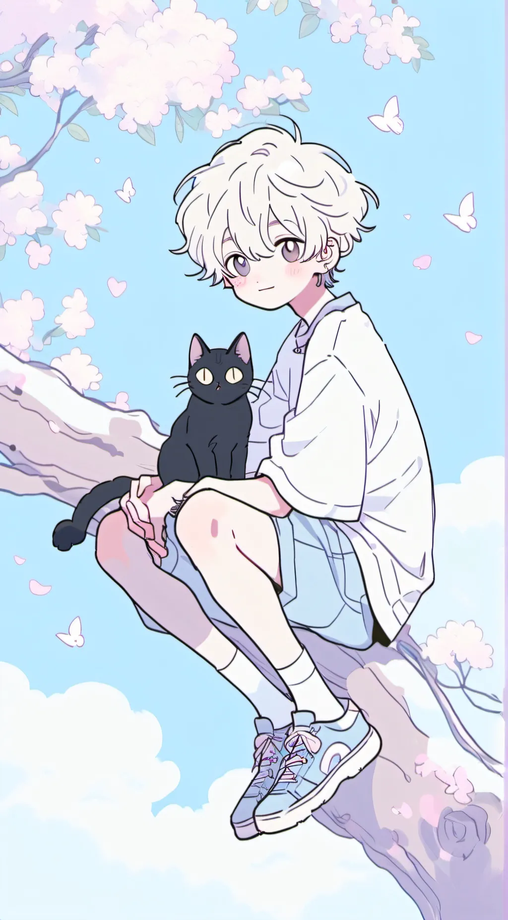 ai character: geo and cleo 🌹 background