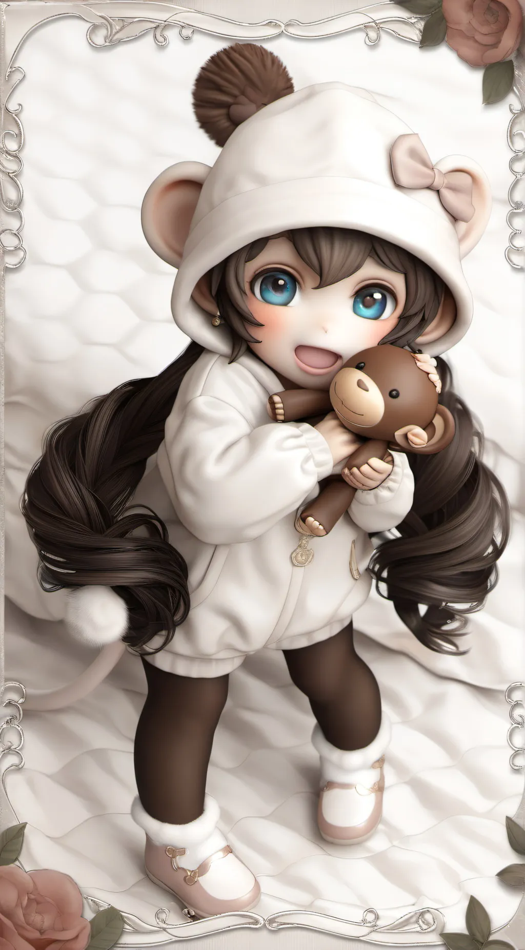 ai character: Bookie sister background