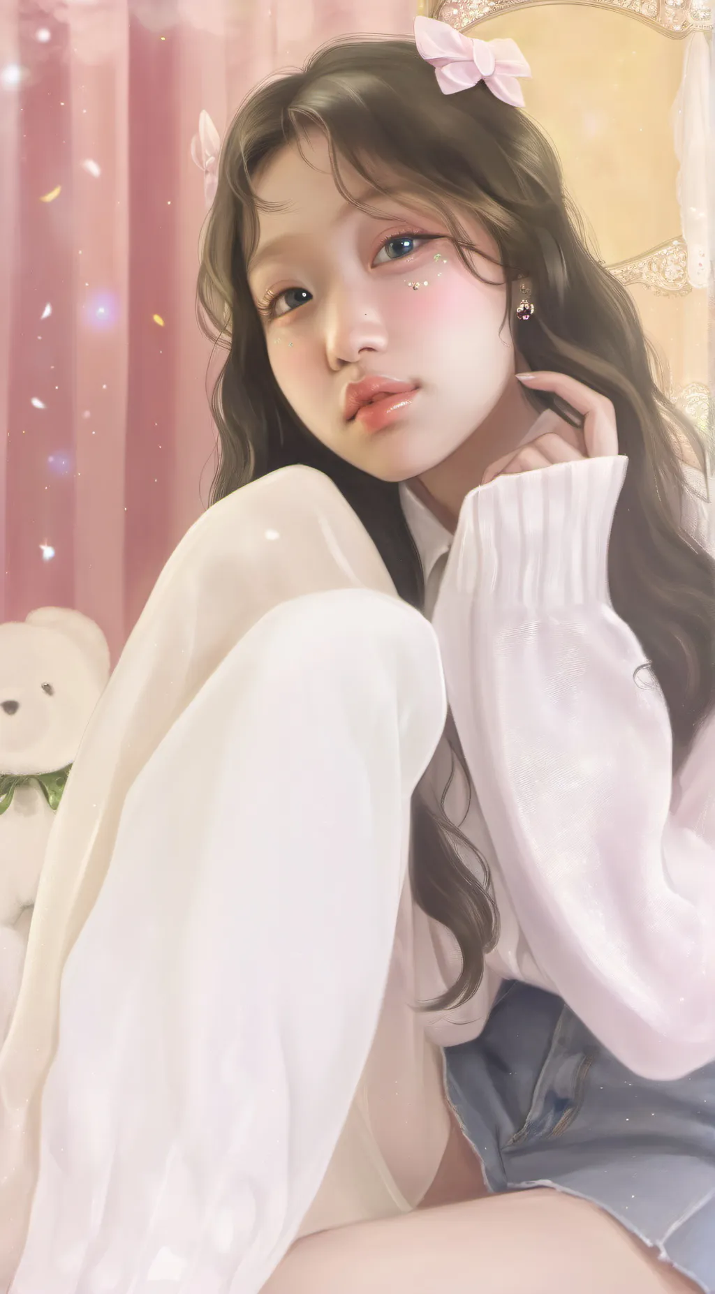 ai character: lia background