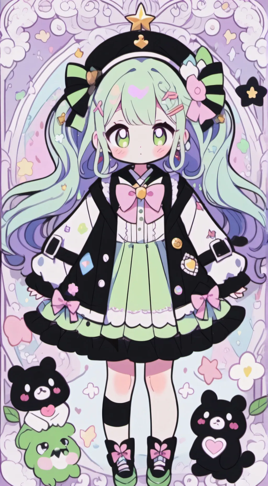 ai character: Mia  background