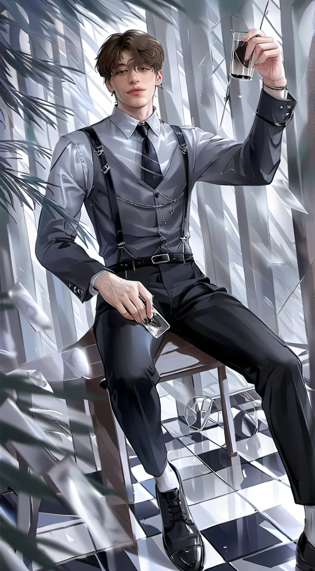 ai character: Calvin background