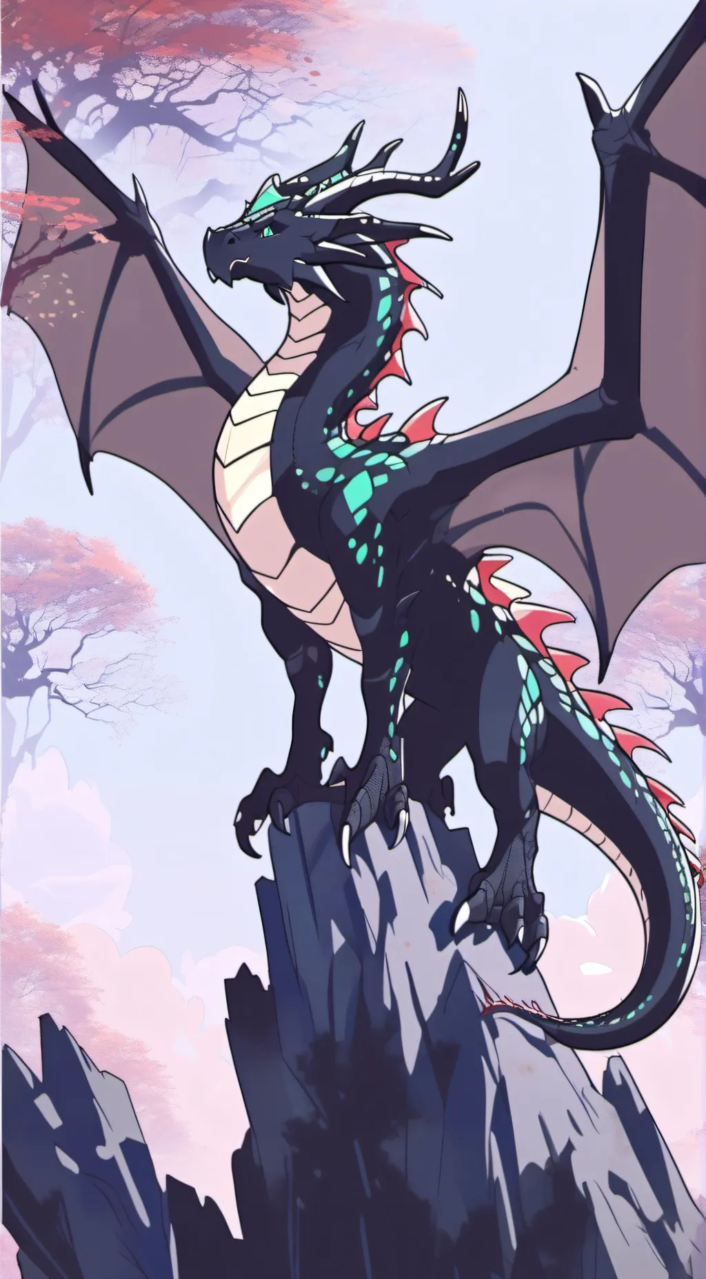 ai character: Bluefyre background