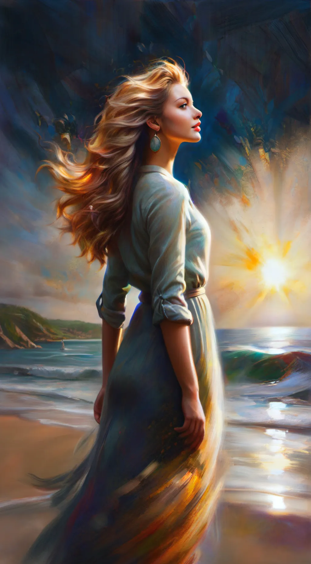 ai character: Ameeria background