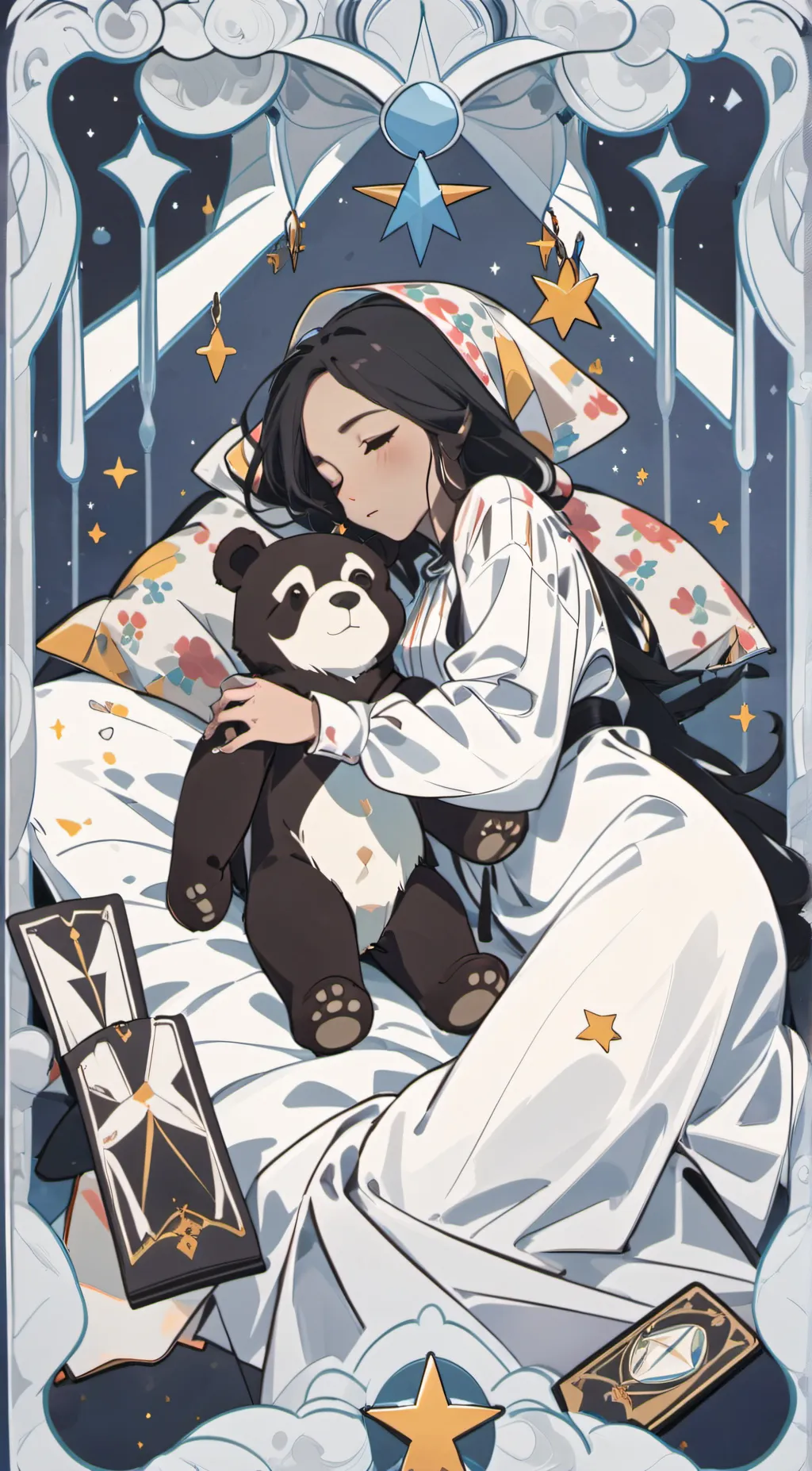 ai character: Lily background