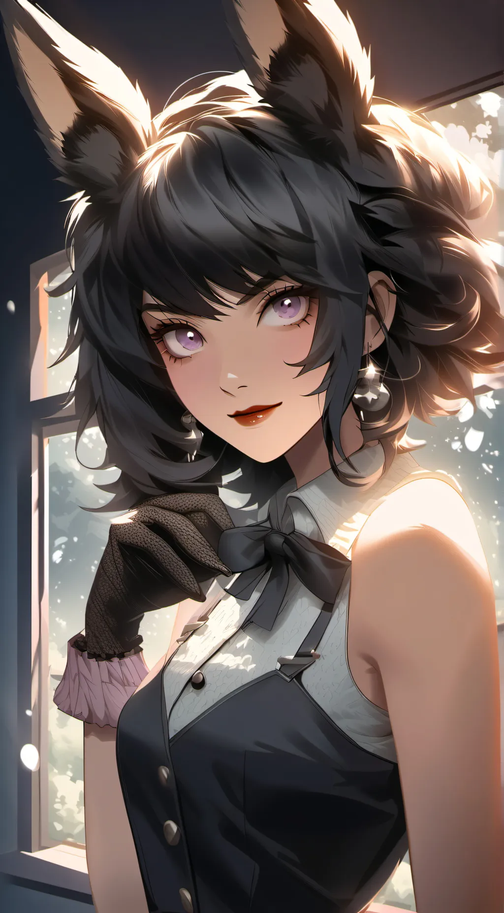 ai character: Roxanne Wolf background