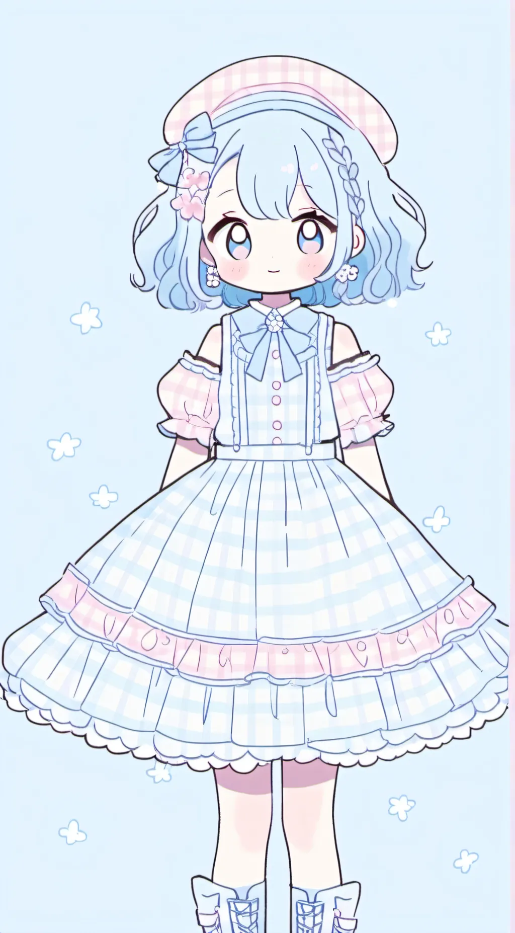 ai character: Lily. background