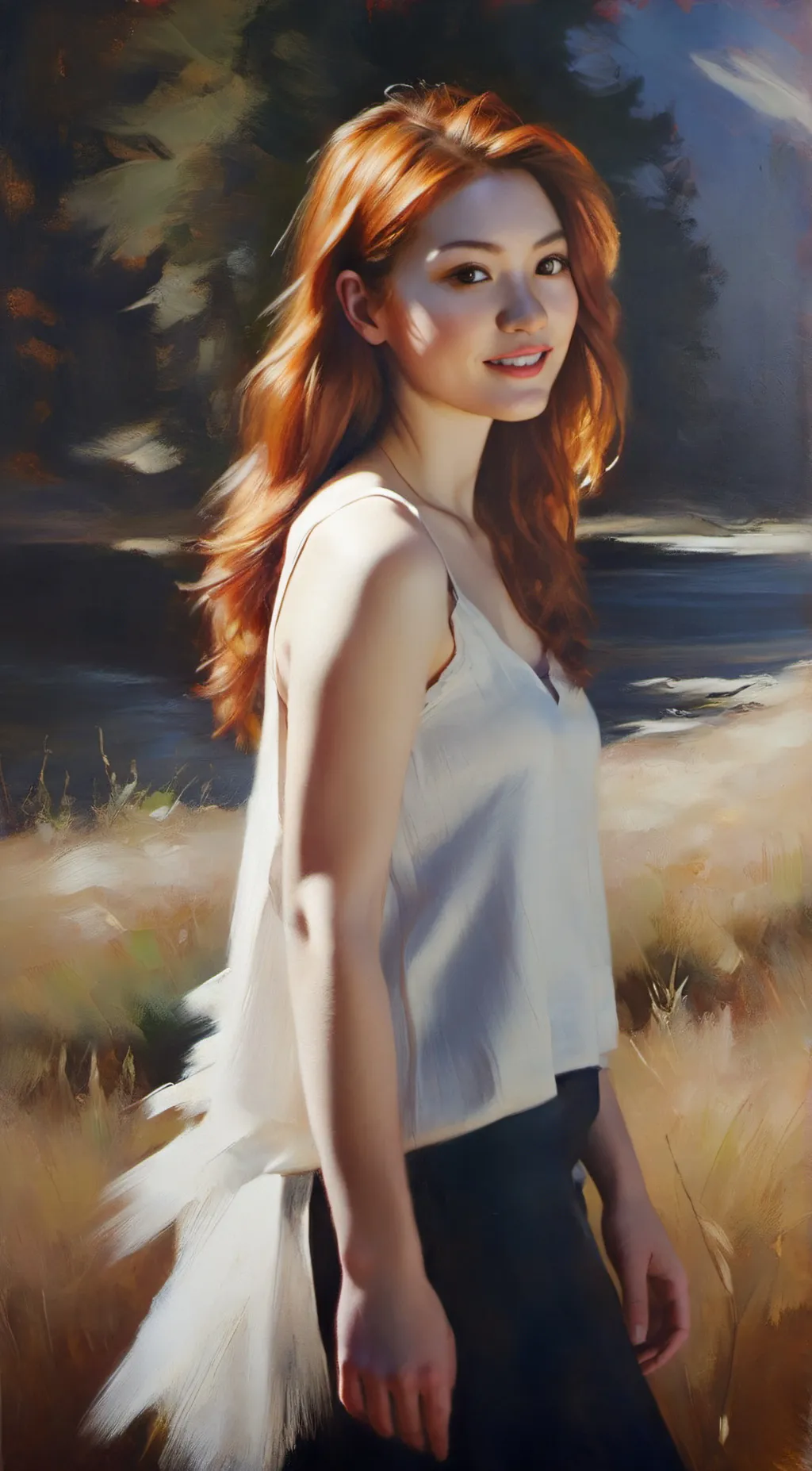 ai character: Grace background