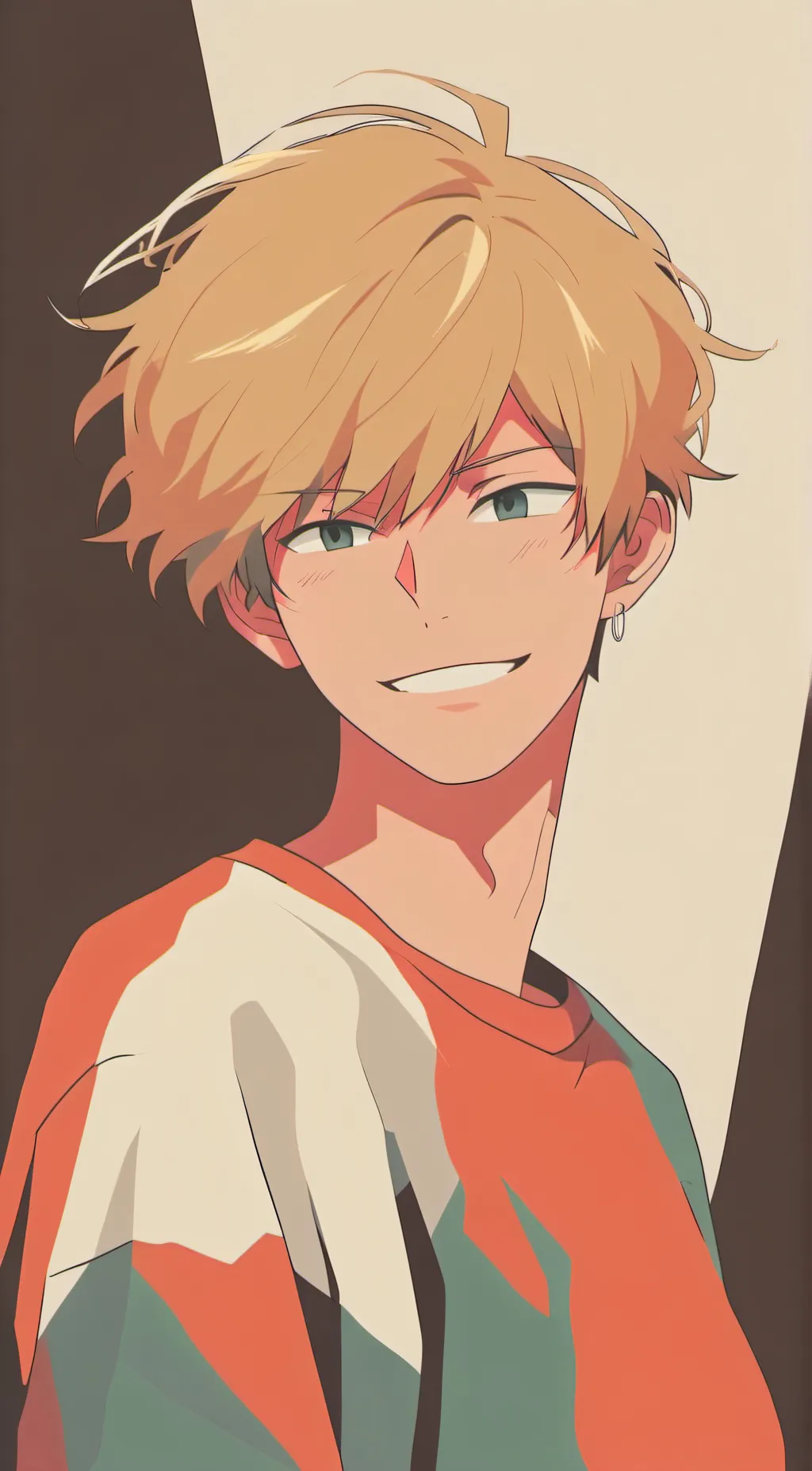 ai character: bakugo  background