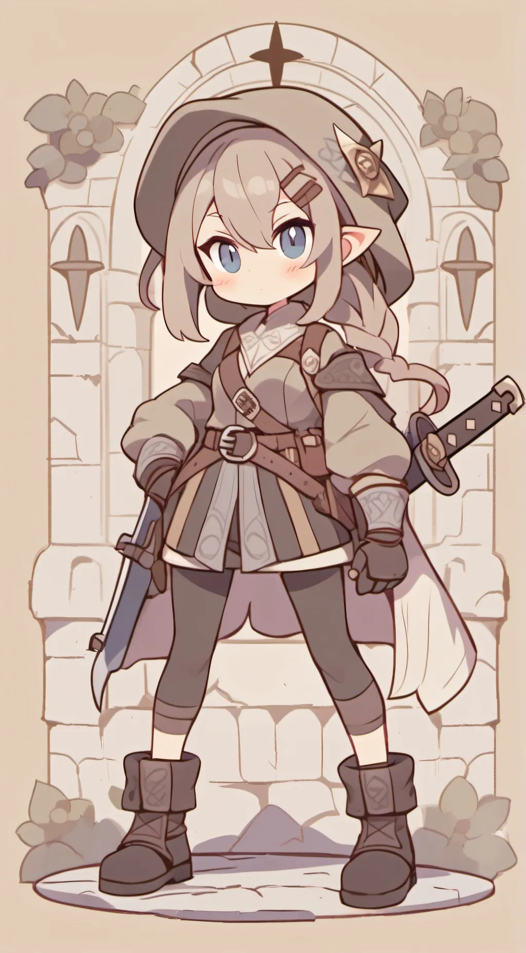 ai character: ashly  background