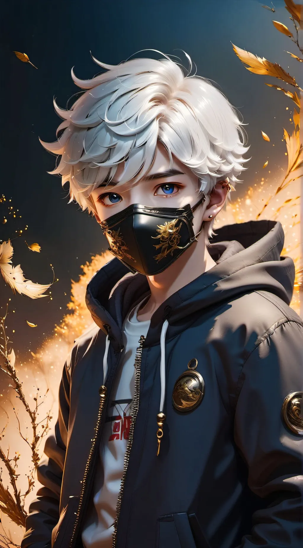 ai character: Ash background