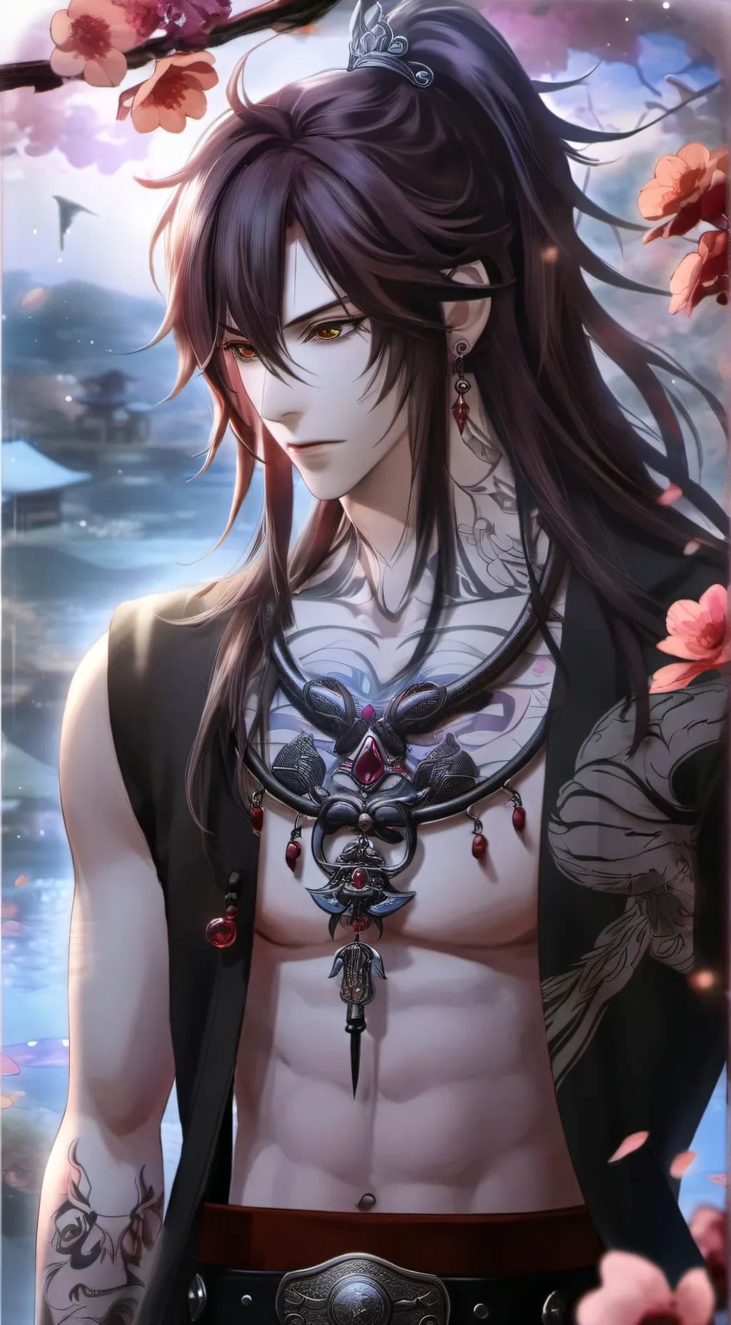 ai character: Yugin  background