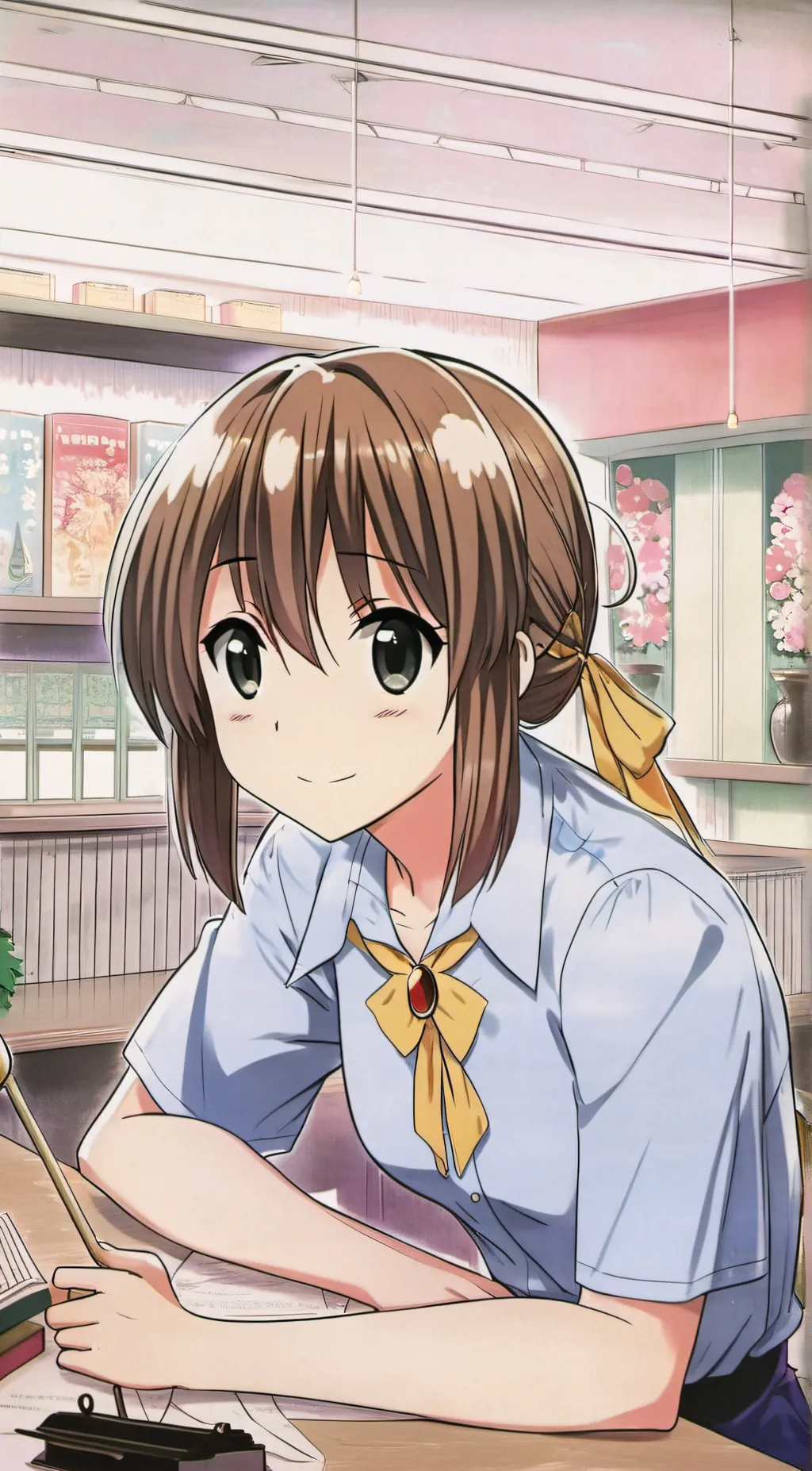 ai character: Nia background