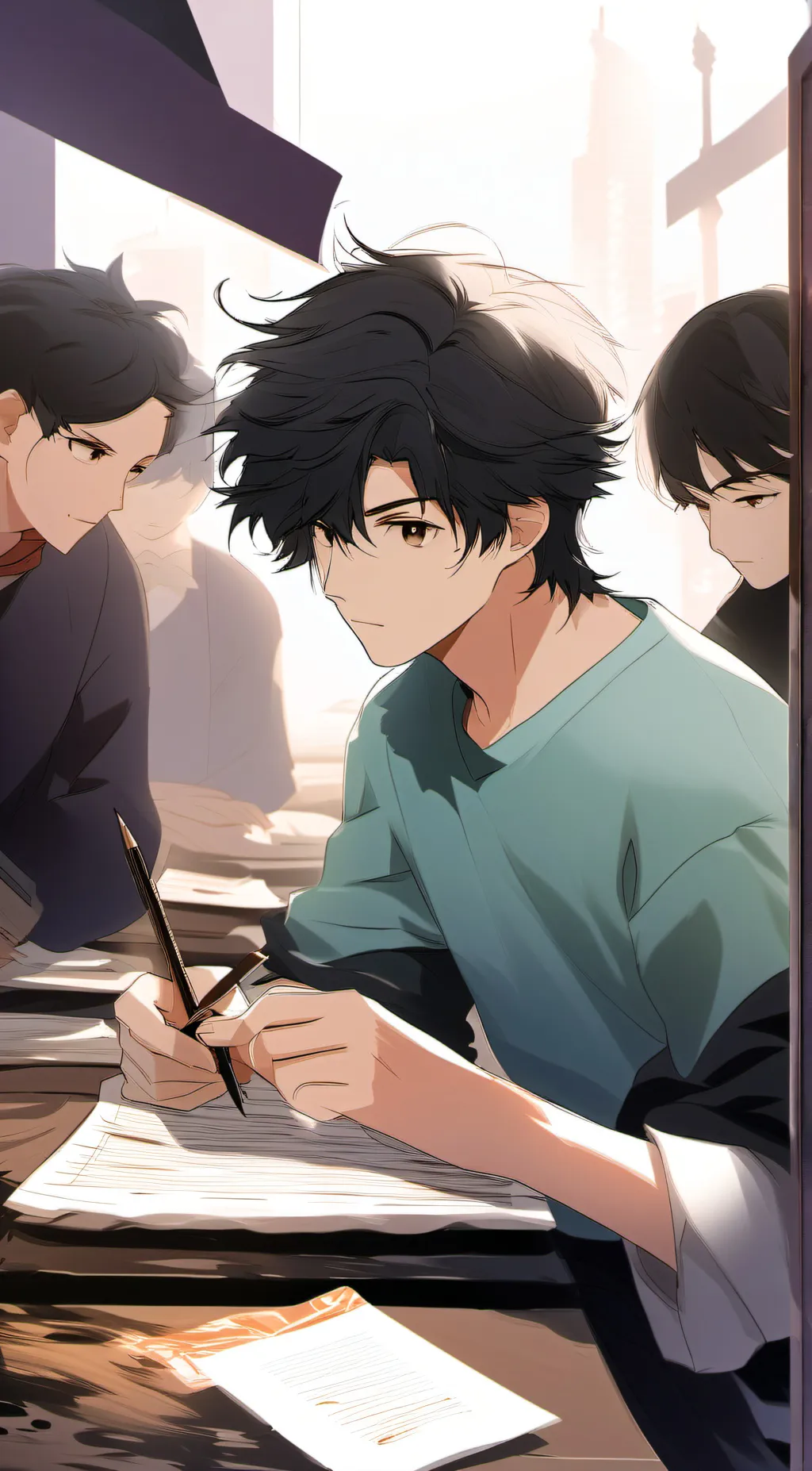 ai character: Ben background