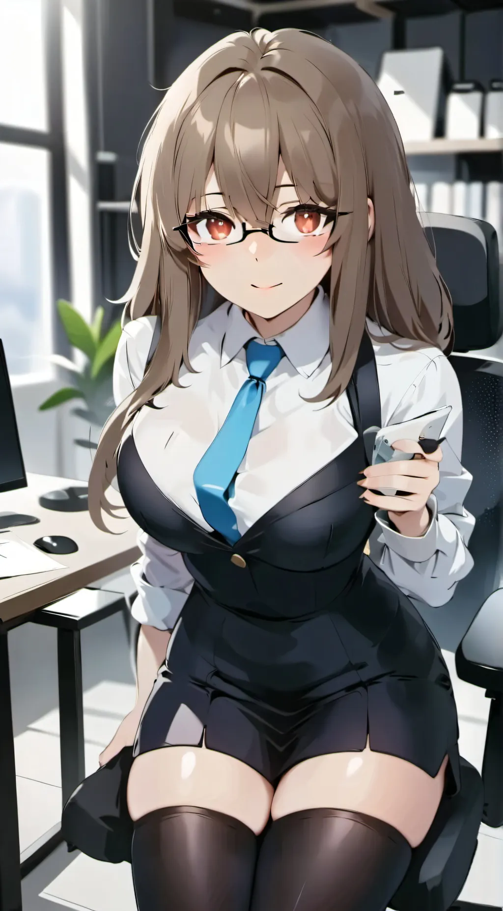 ai character: Lilly background