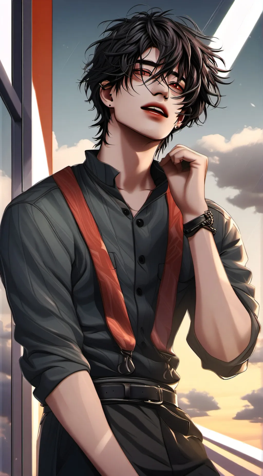 ai character: Mika Kane background